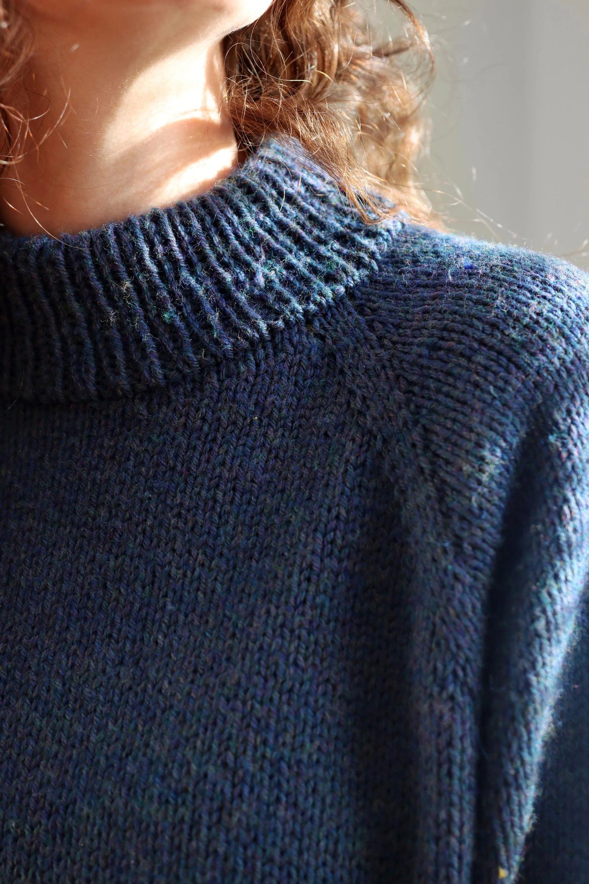 Relaxed Everyday Seamless Pullover Knitting Pattern