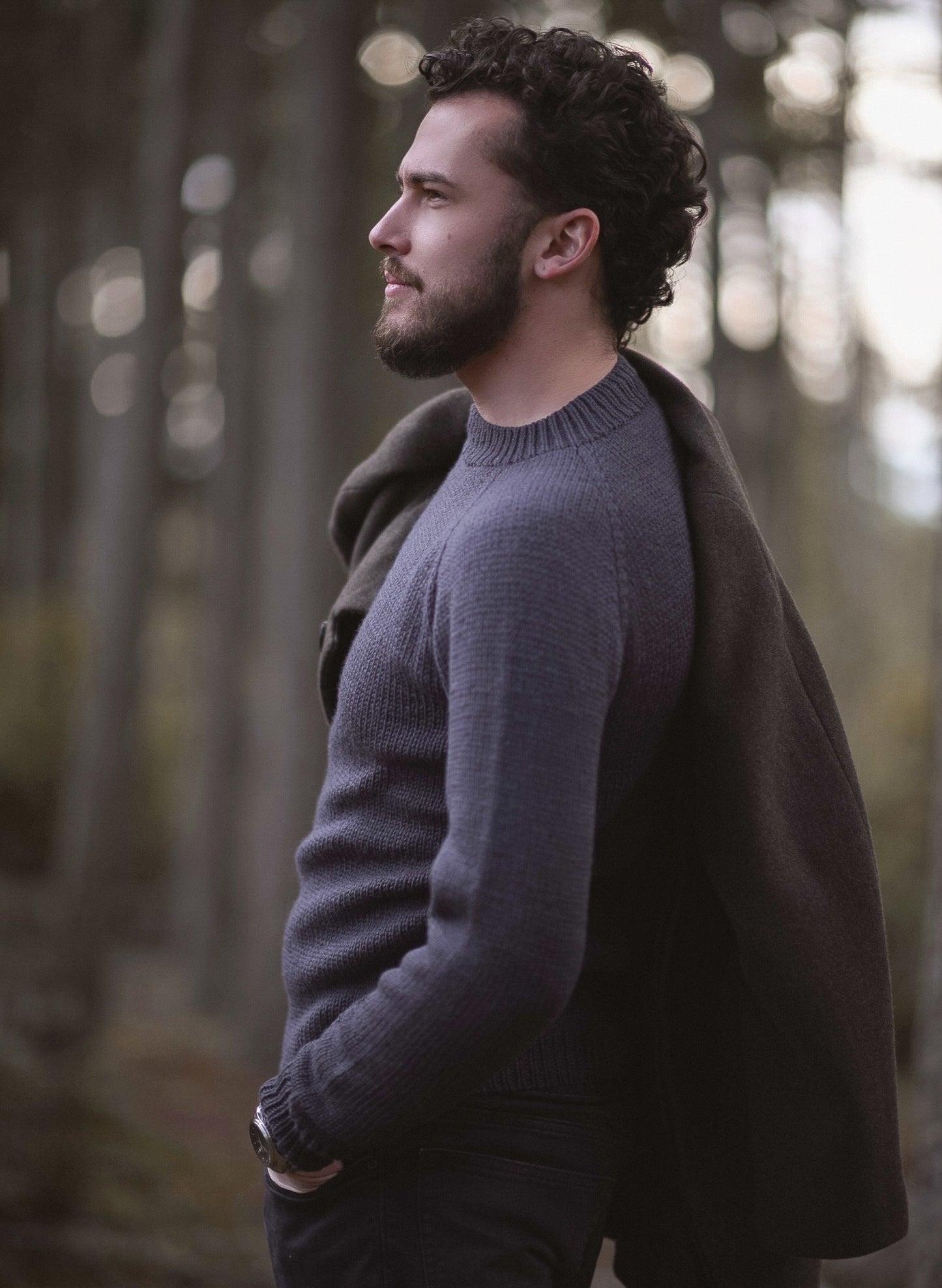 Timeless Gentleman Knit Pullover Knitting Pattern