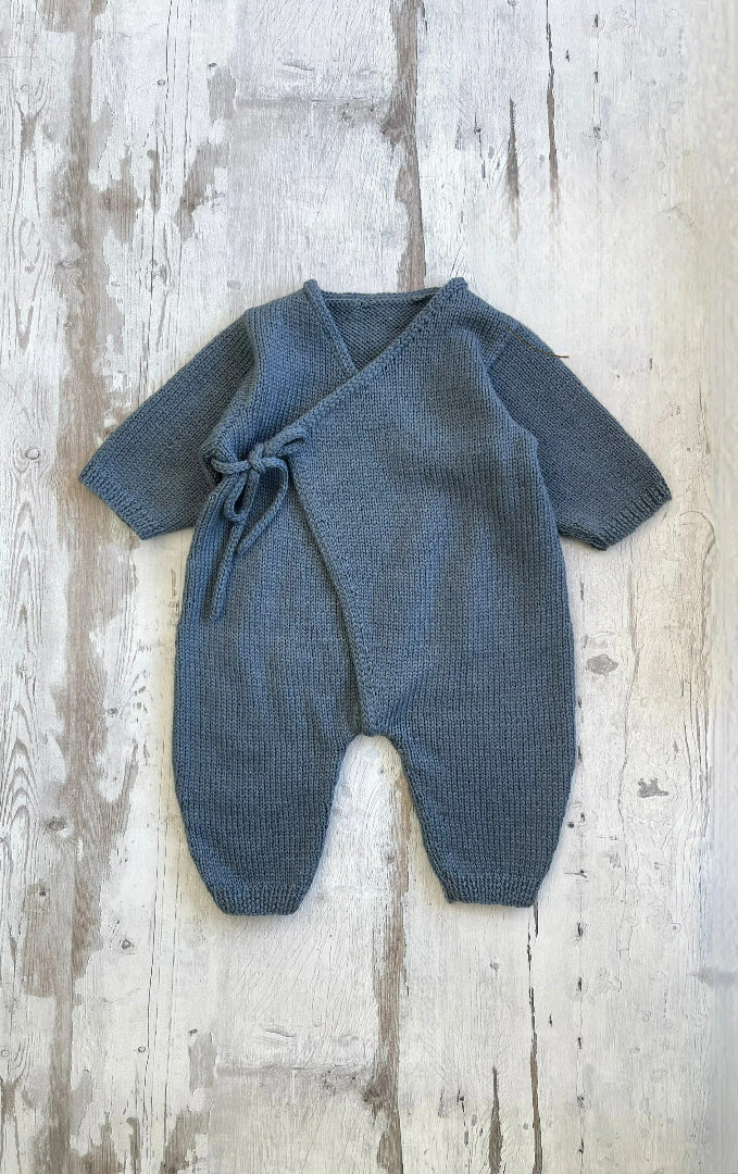 Petite Wraparound Playsuit Knitting Pattern