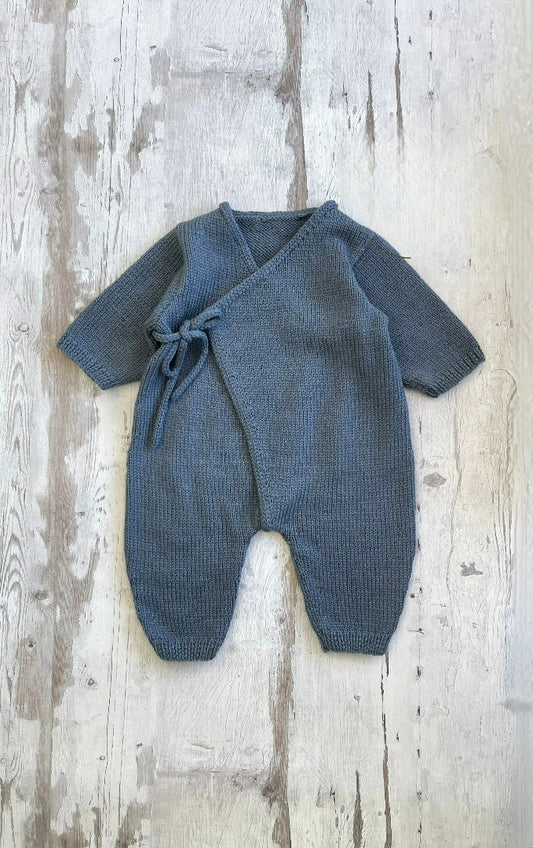 Petite Wraparound Playsuit Knitting Pattern