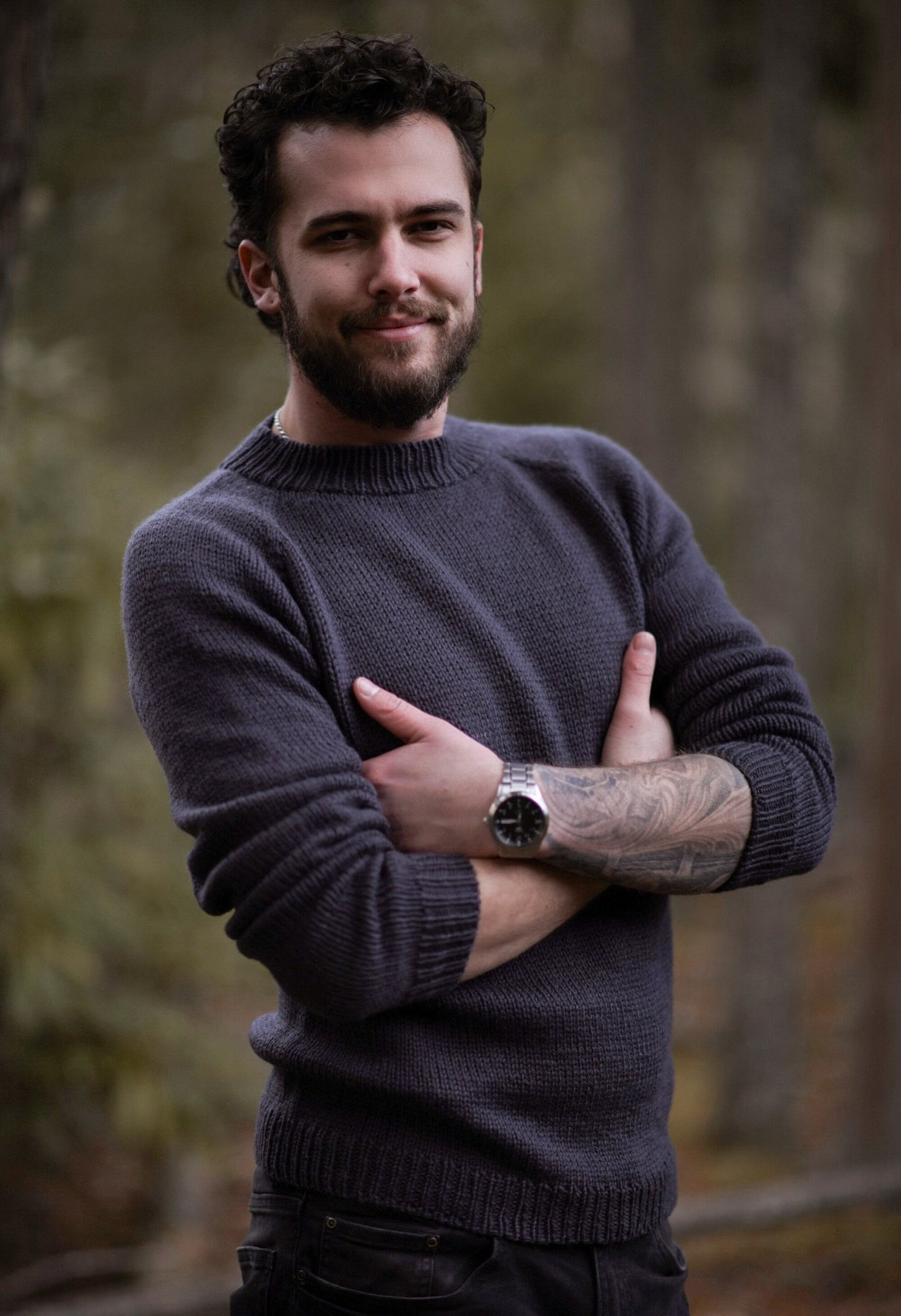 Timeless Gentleman Knit Pullover Knitting Pattern