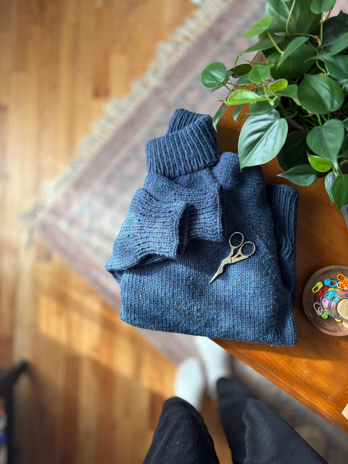 Relaxed Everyday Seamless Pullover Knitting Pattern