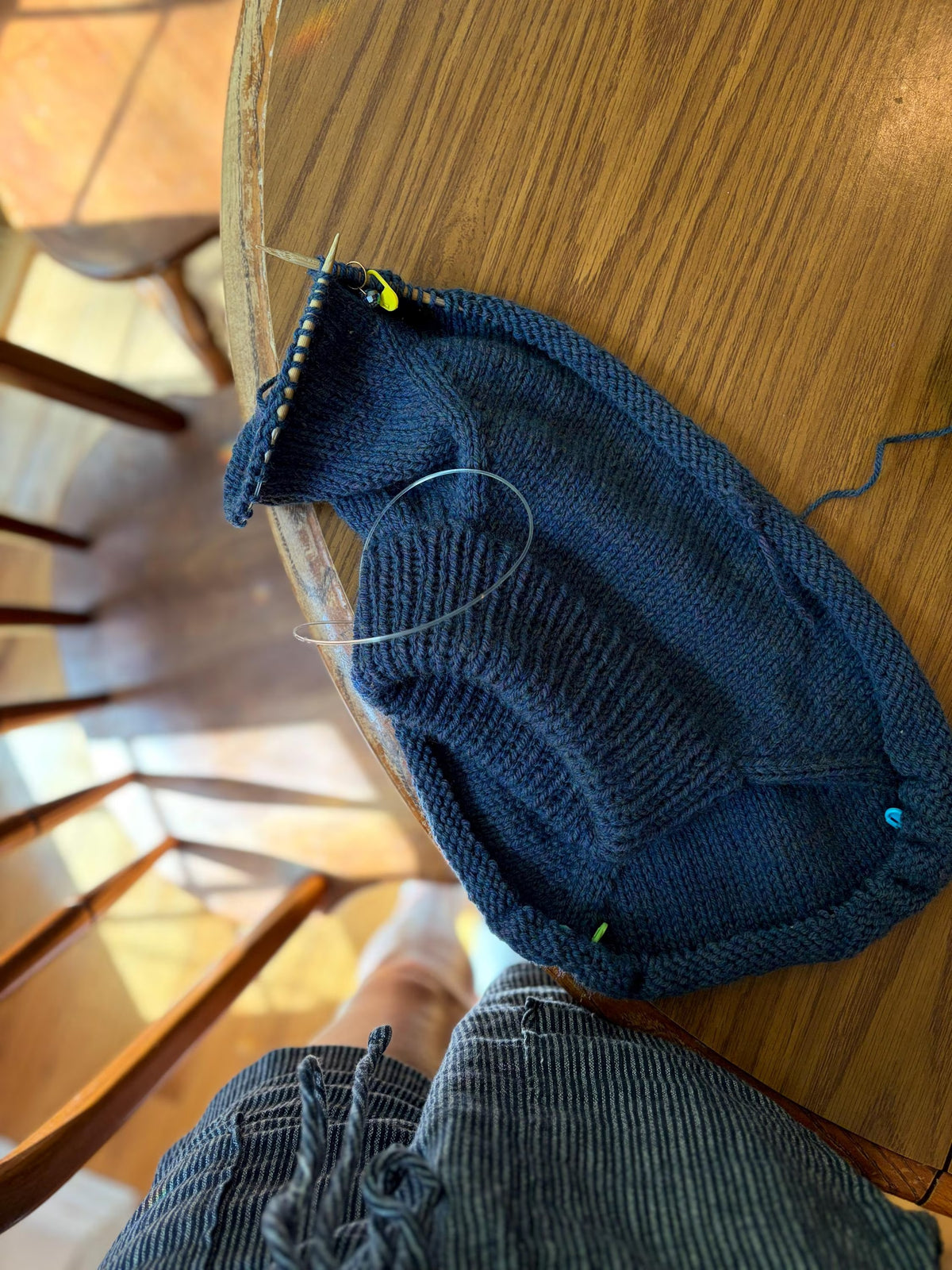 Relaxed Everyday Seamless Pullover Knitting Pattern