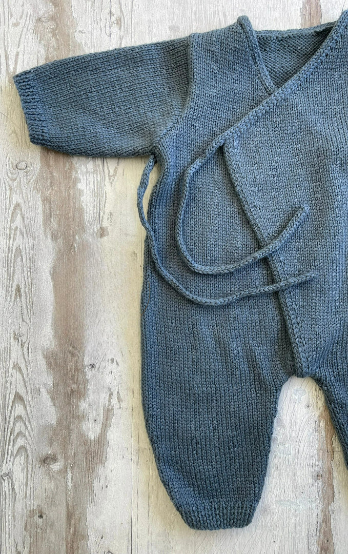 Petite Wraparound Playsuit Knitting Pattern