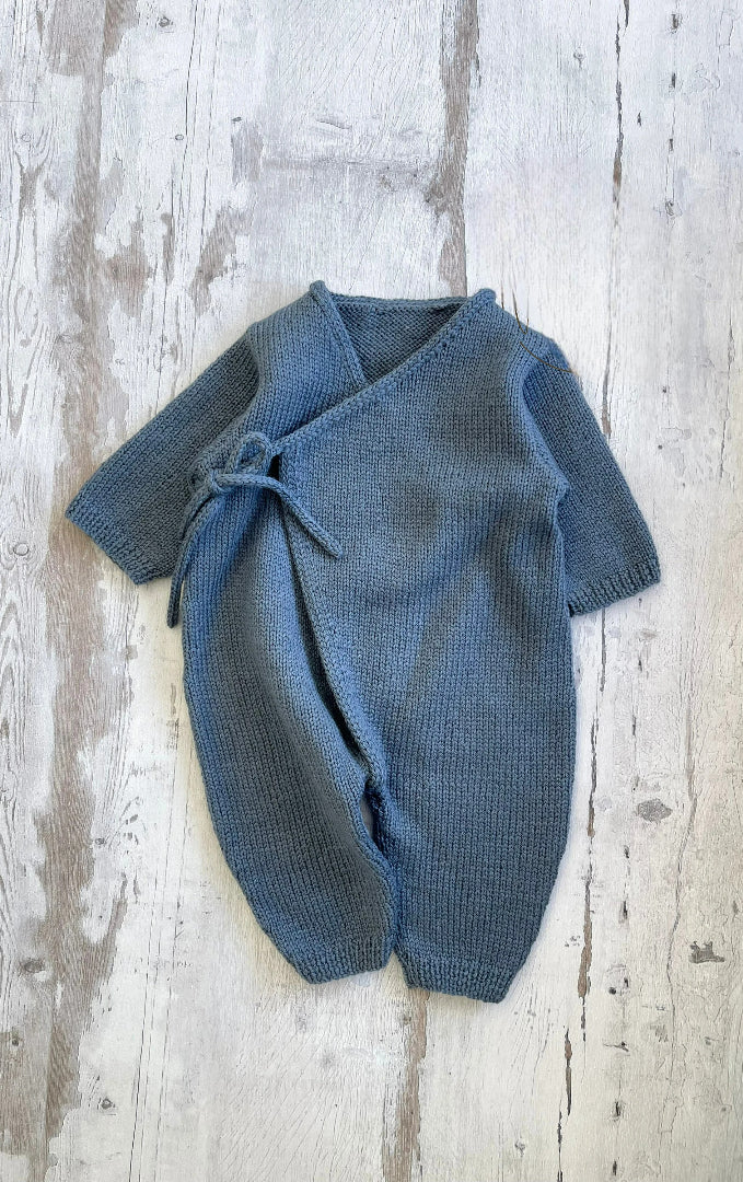 Petite Wraparound Playsuit Knitting Pattern