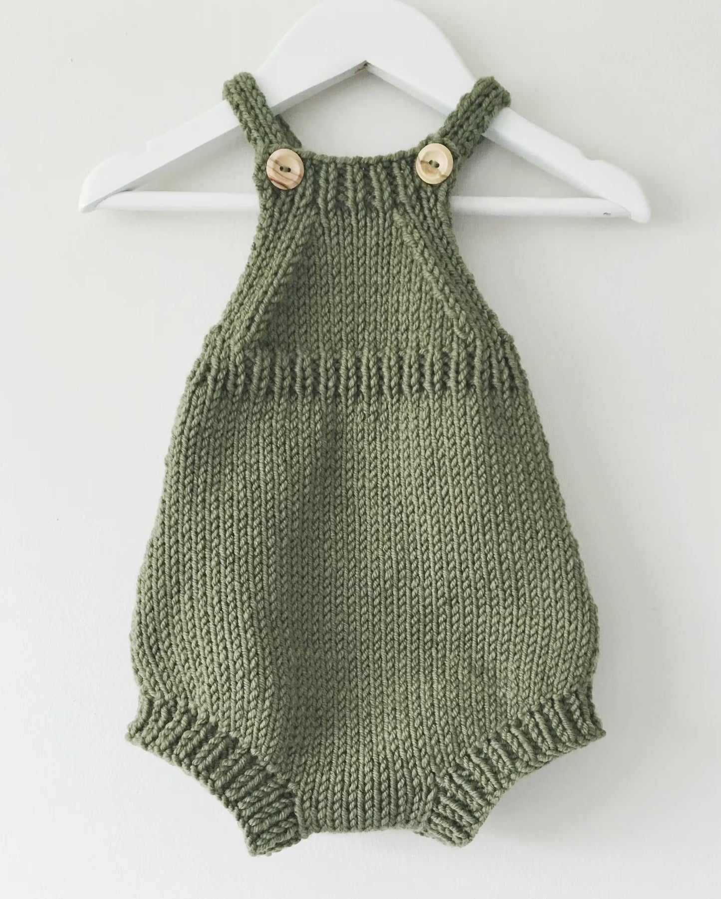 Tiny Knit Romper Outfit Knitting Pattern