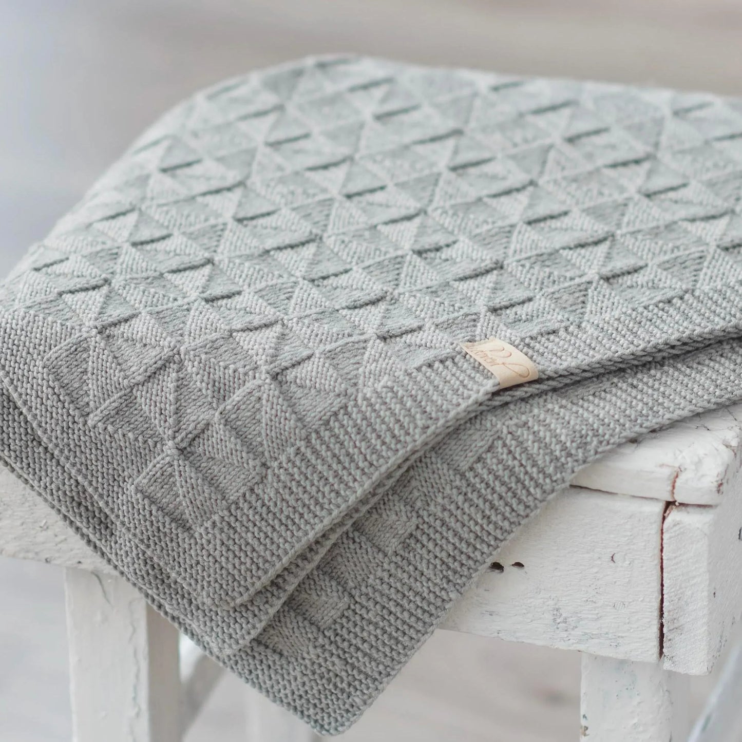 Spinning Breeze Coverlet Knitting Pattern