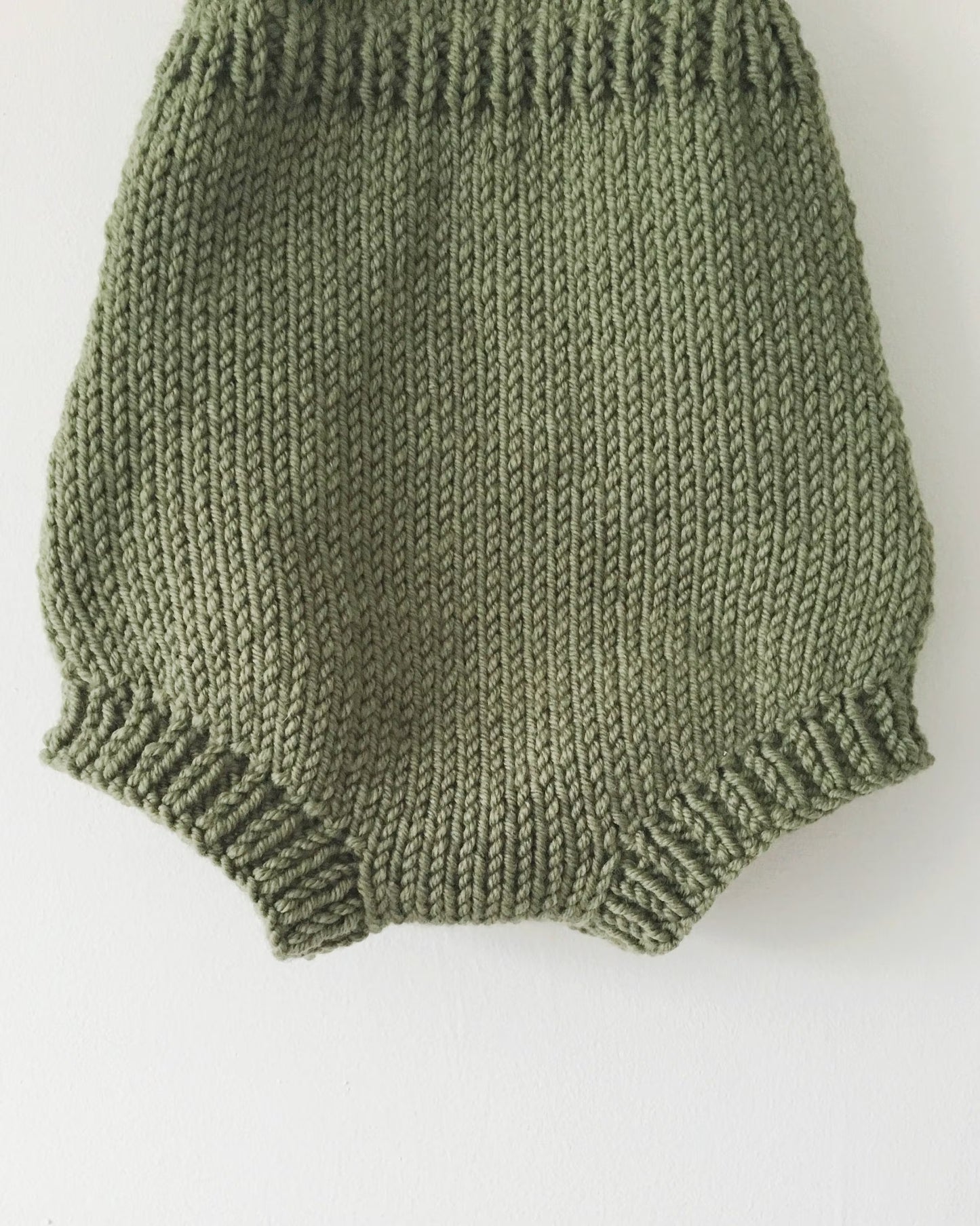 Tiny Knit Romper Outfit Knitting Pattern