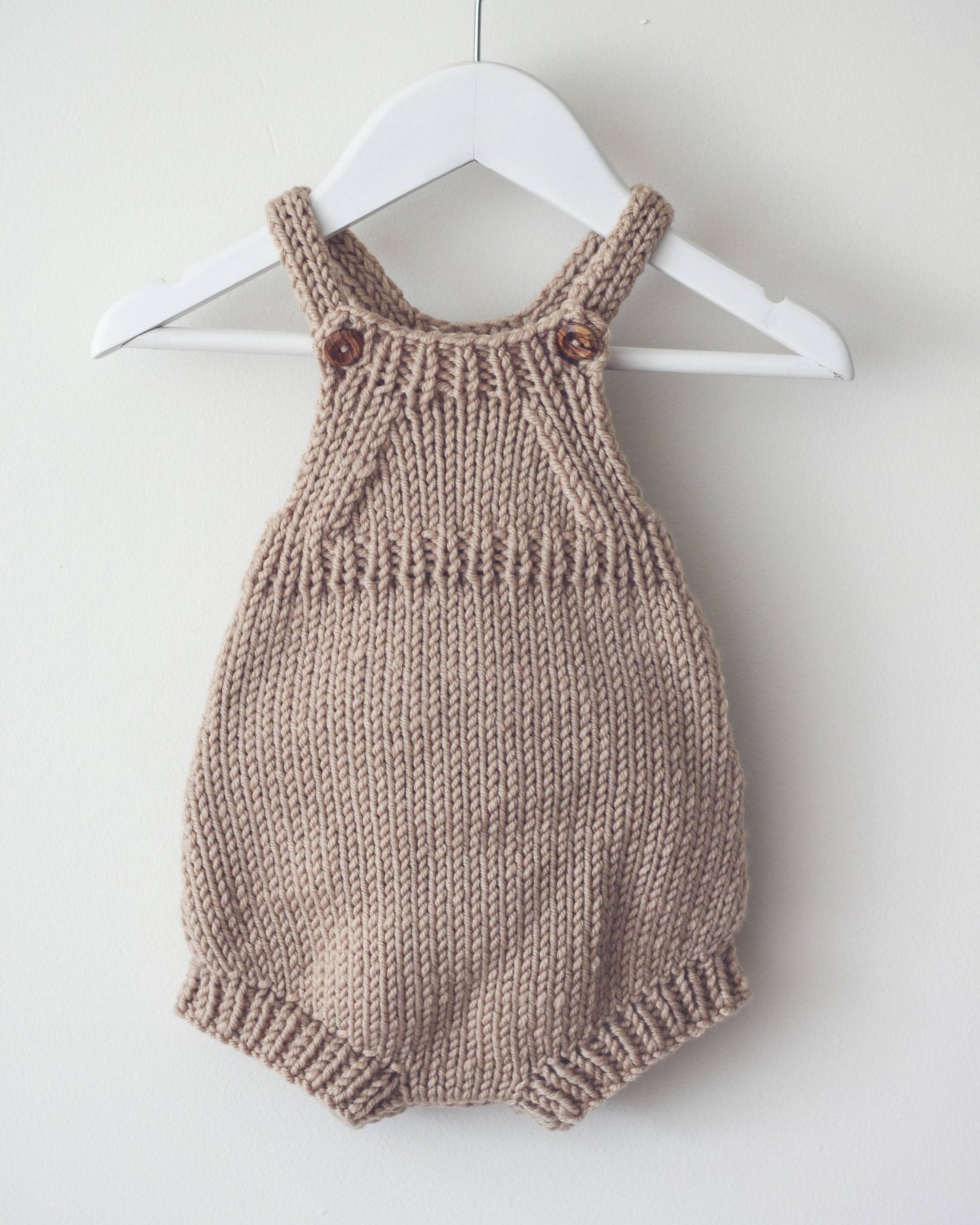 Tiny Knit Romper Outfit Knitting Pattern