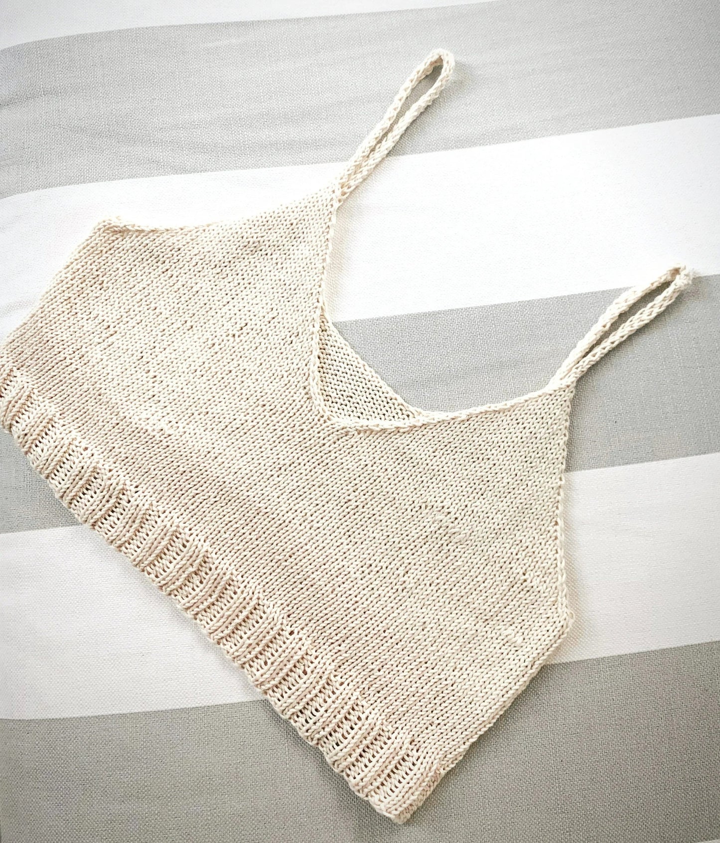 Juness Crop Top Knitting Pattern