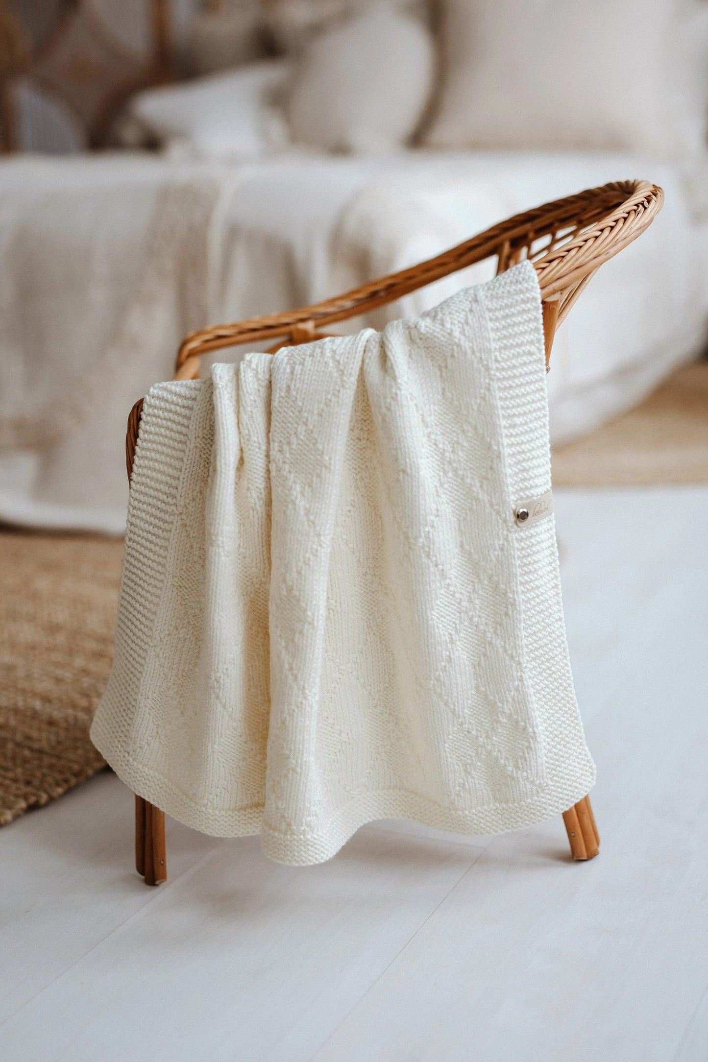 Heritage Lattice Coverlet Knitting Pattern