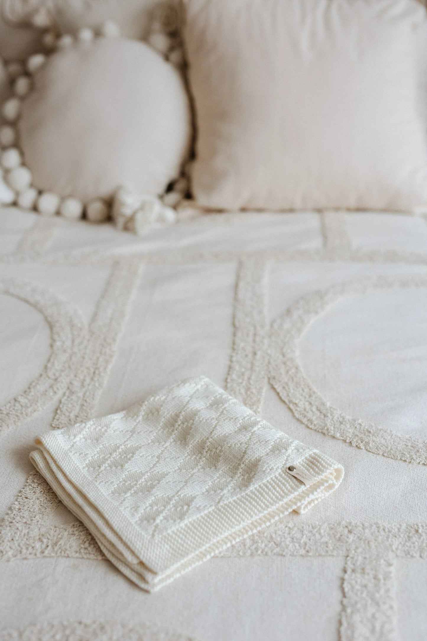 Heritage Lattice Coverlet Knitting Pattern