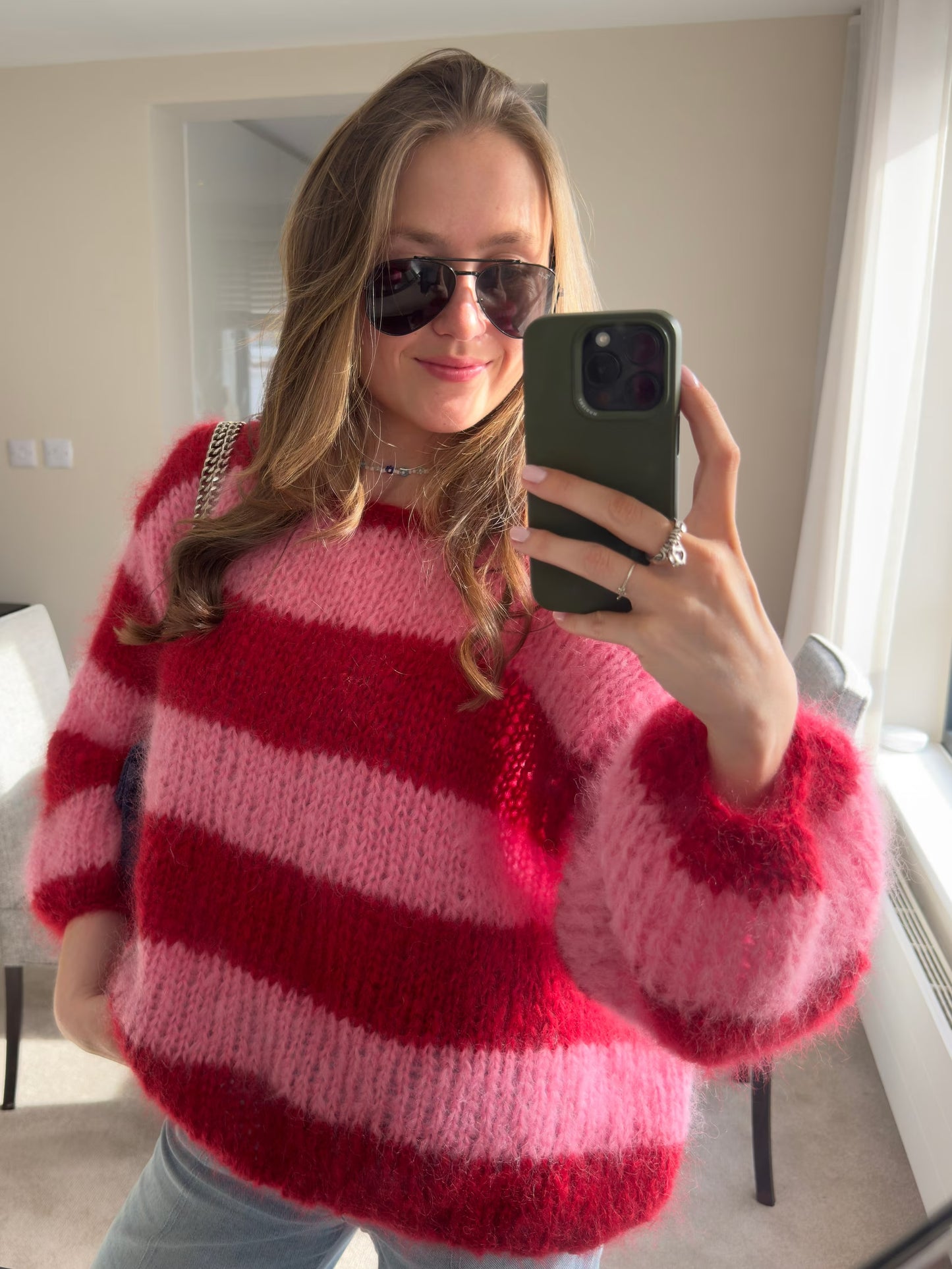 Carmi Puff & Fluff Sweater Knitting Pattern