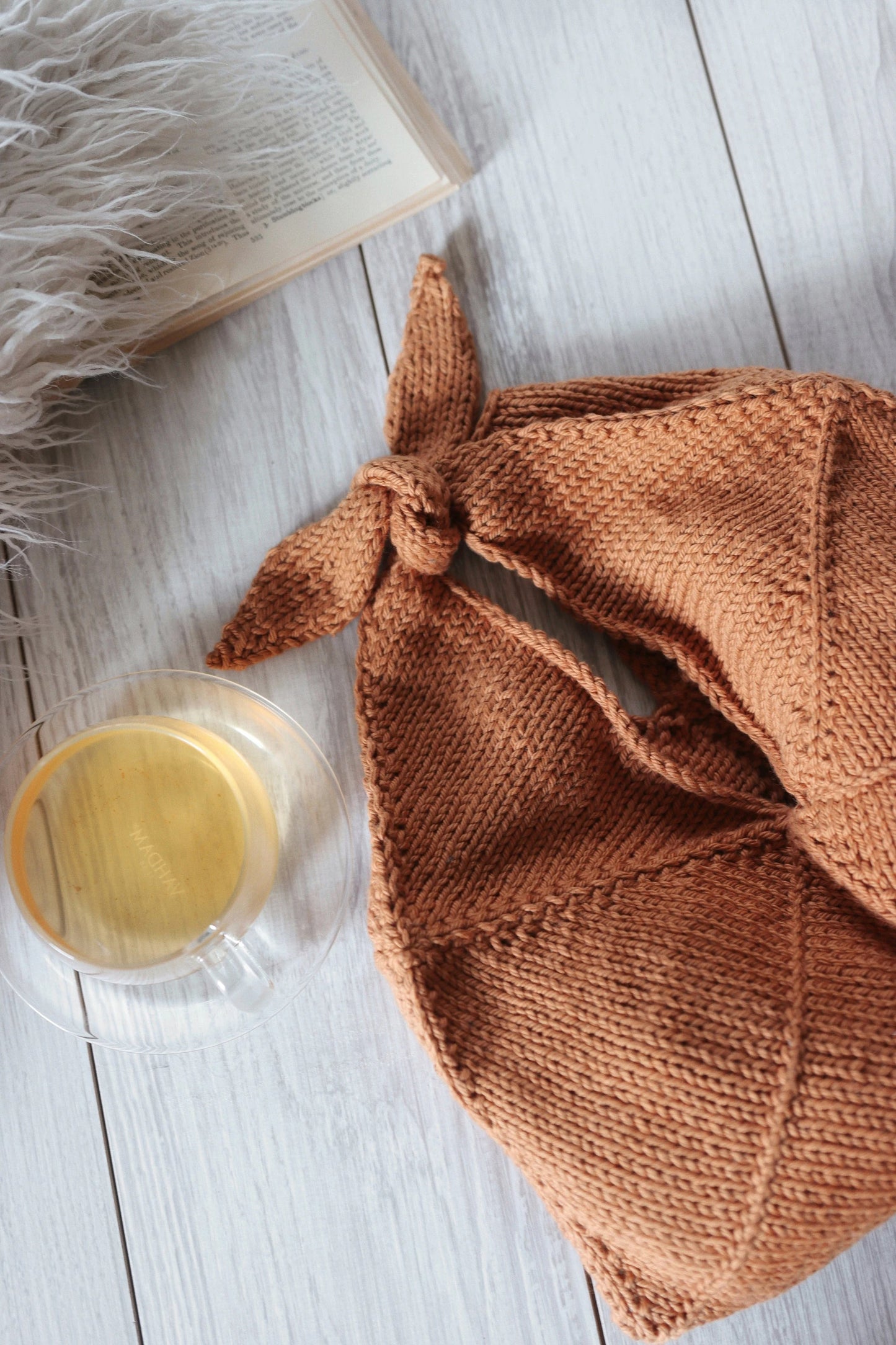 Everyday Foldover Carry Bag Knitting Pattern