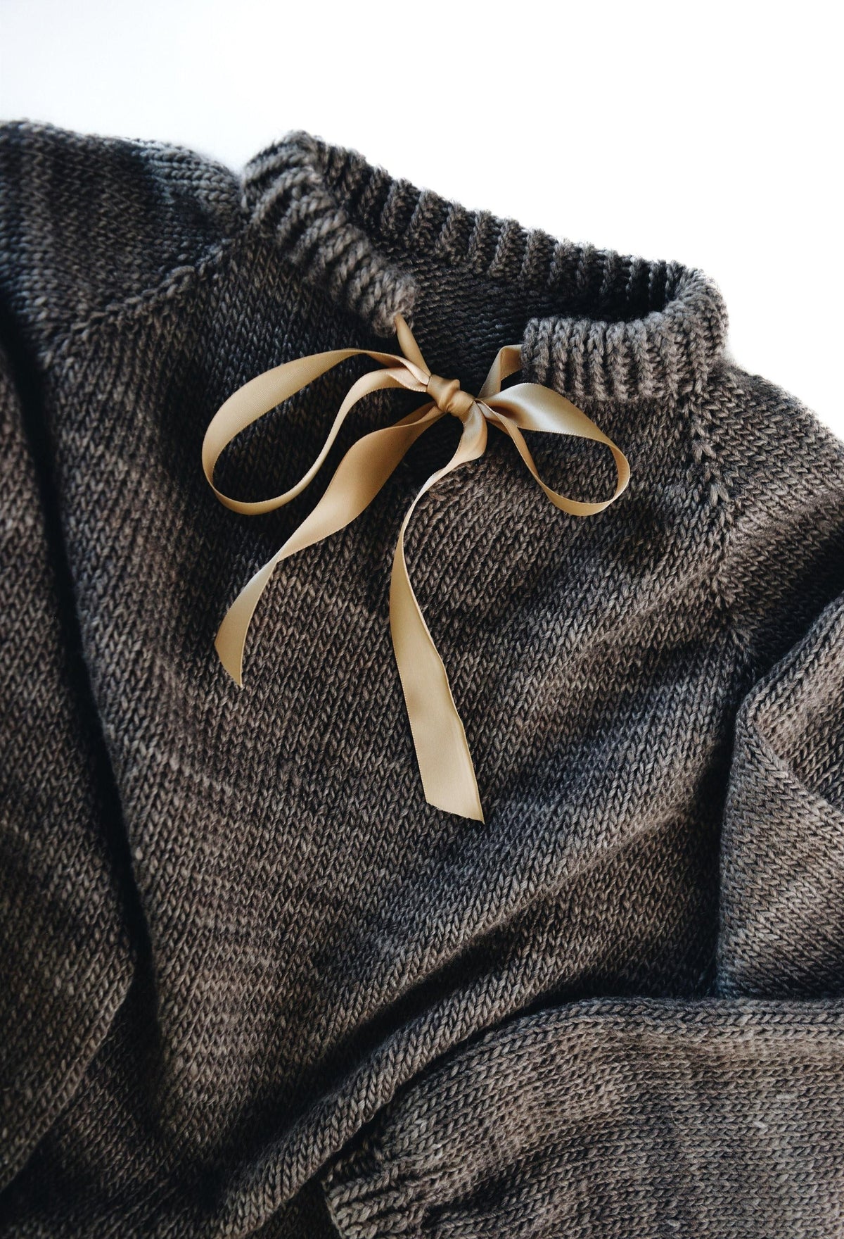 Graceful Ribbon Back Jumper Knitting Pattern