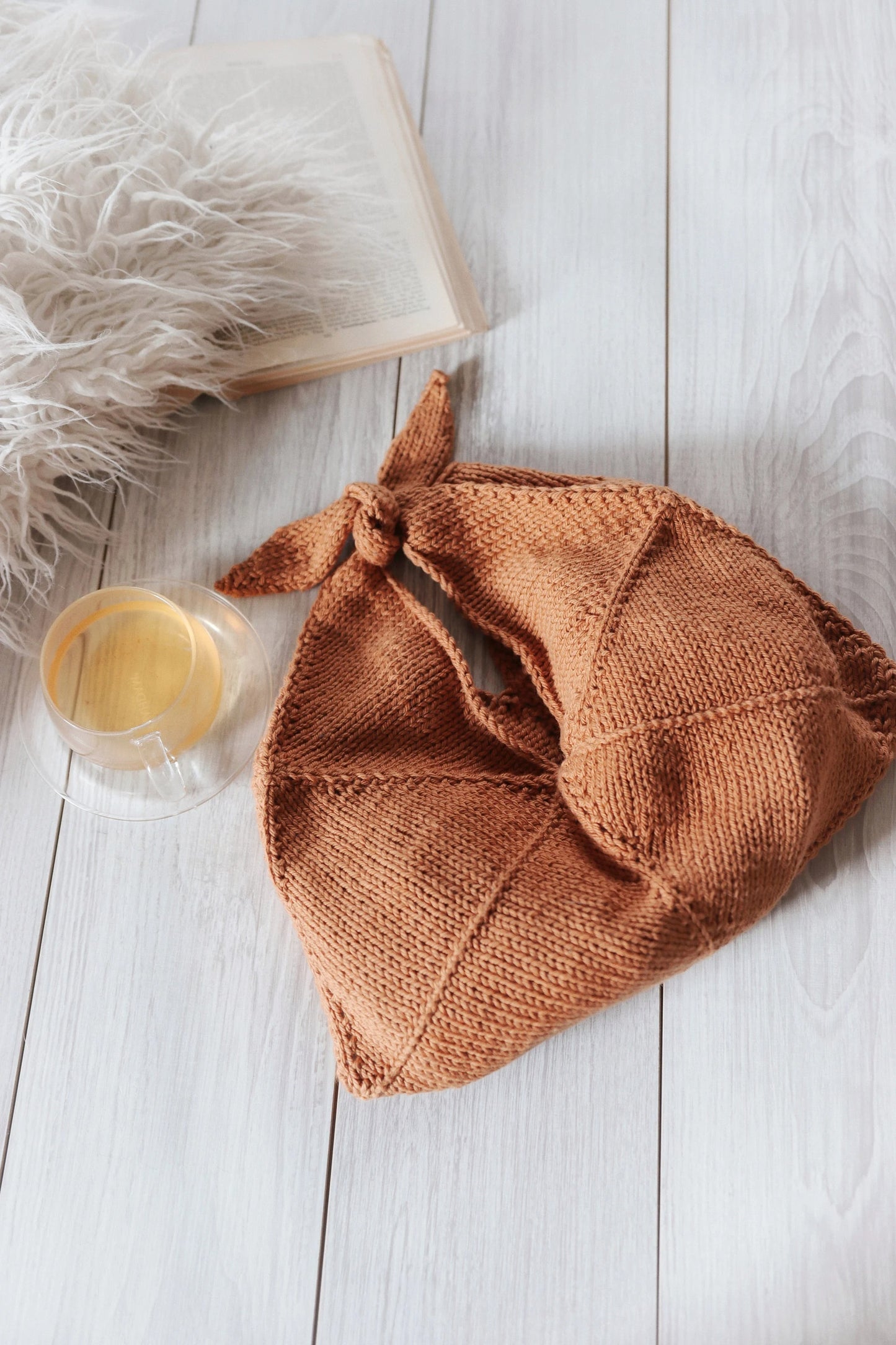 Everyday Foldover Carry Bag Knitting Pattern