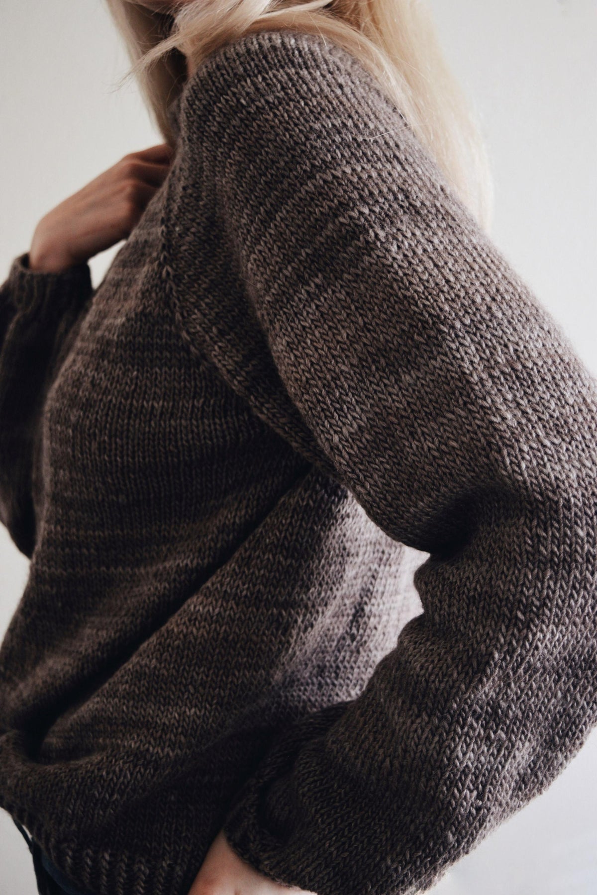 Graceful Ribbon Back Jumper Knitting Pattern