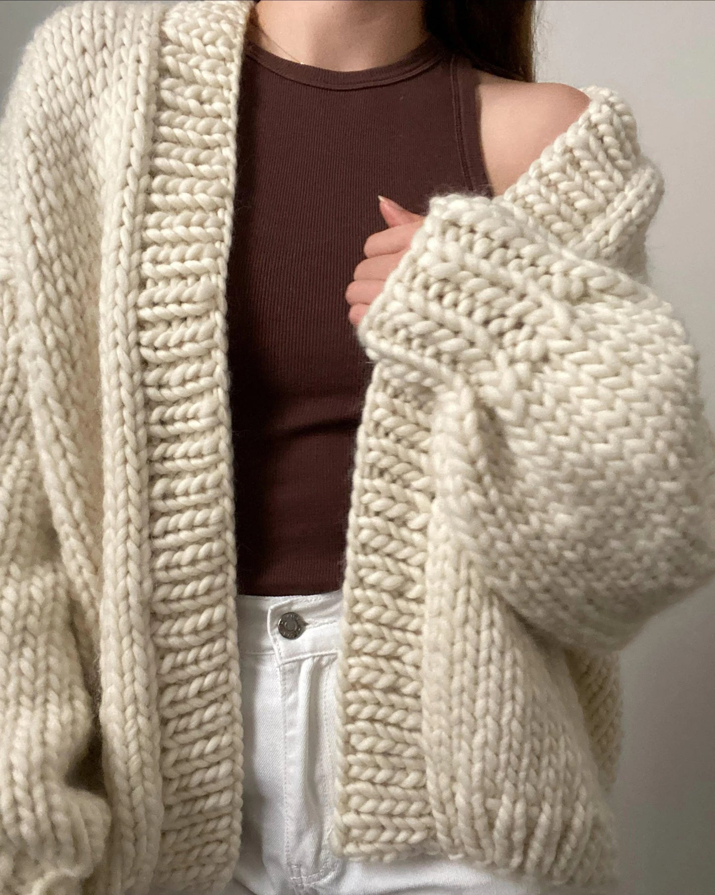 Cloud Cozy Cardigan Knitting Pattern
