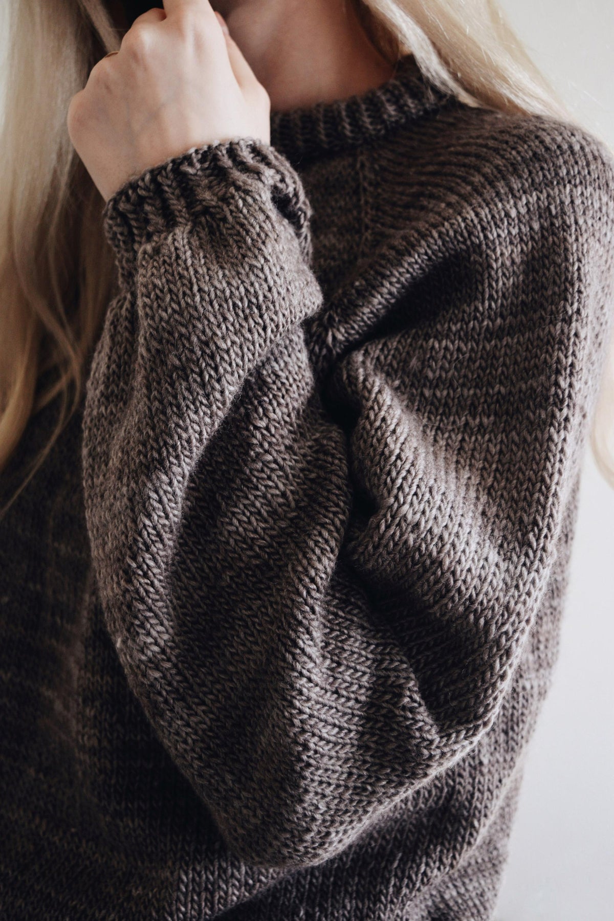Graceful Ribbon Back Jumper Knitting Pattern