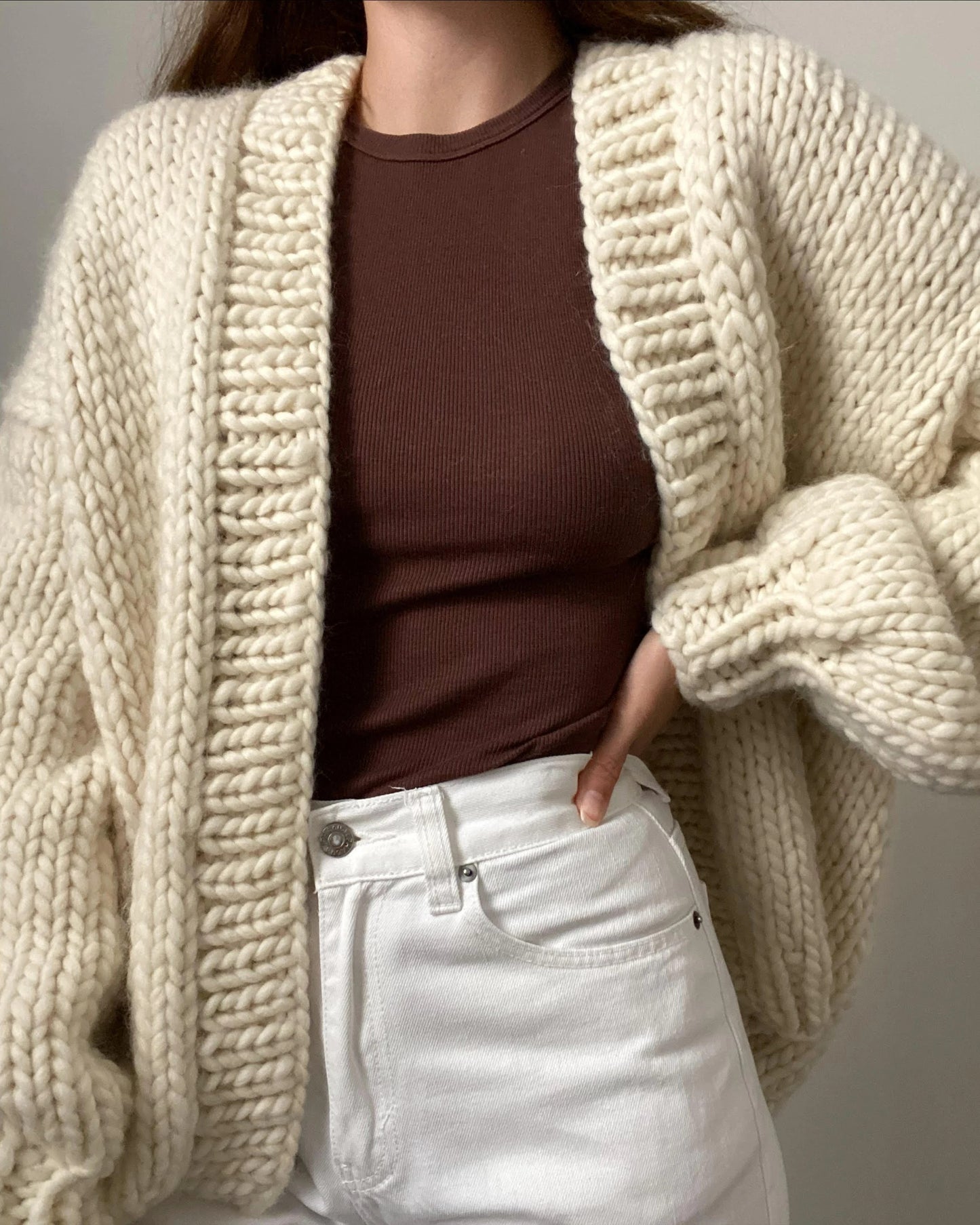 Cloud Cozy Cardigan Knitting Pattern