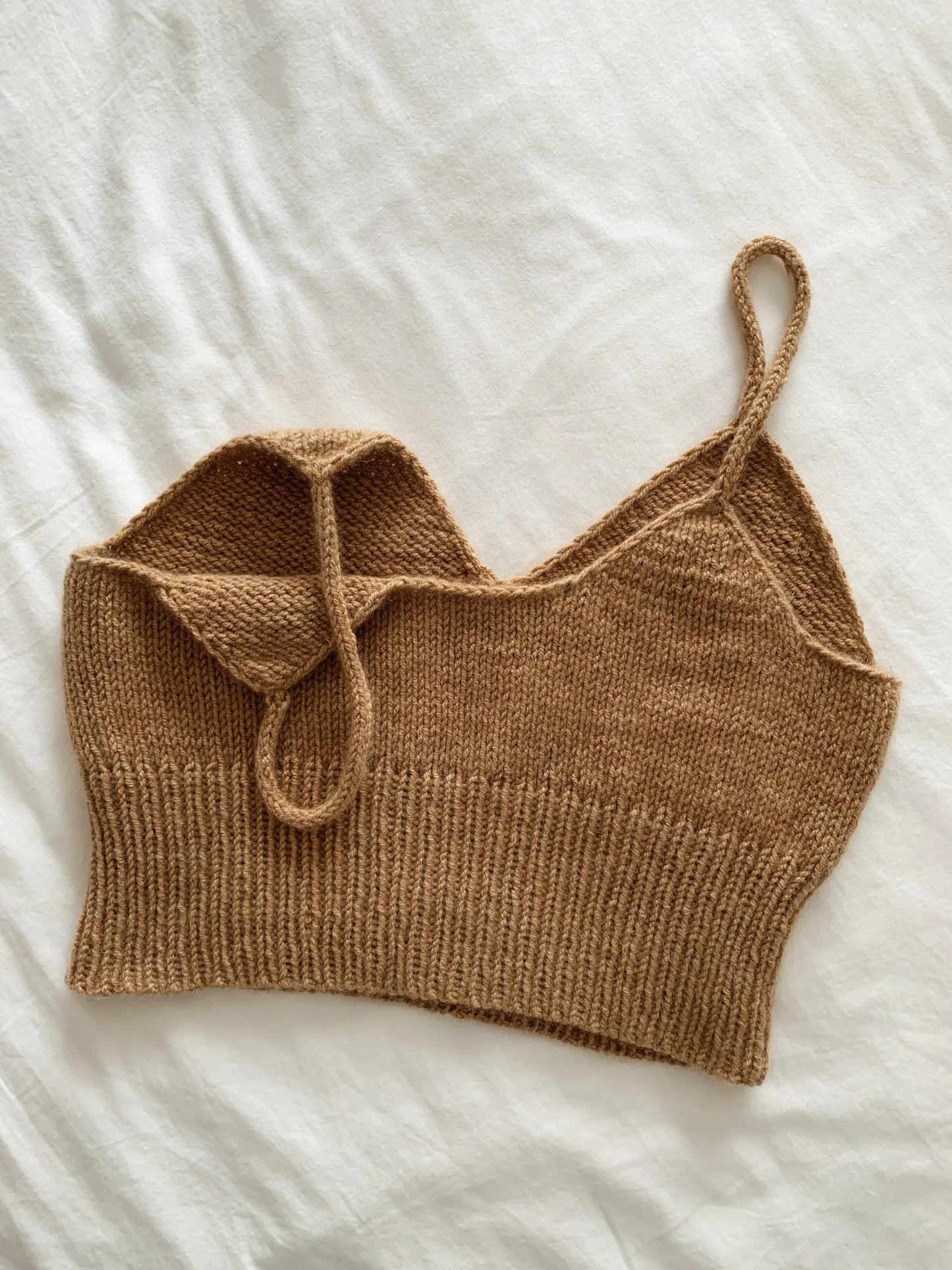 Delicate Fitted Camisole Knitting Pattern