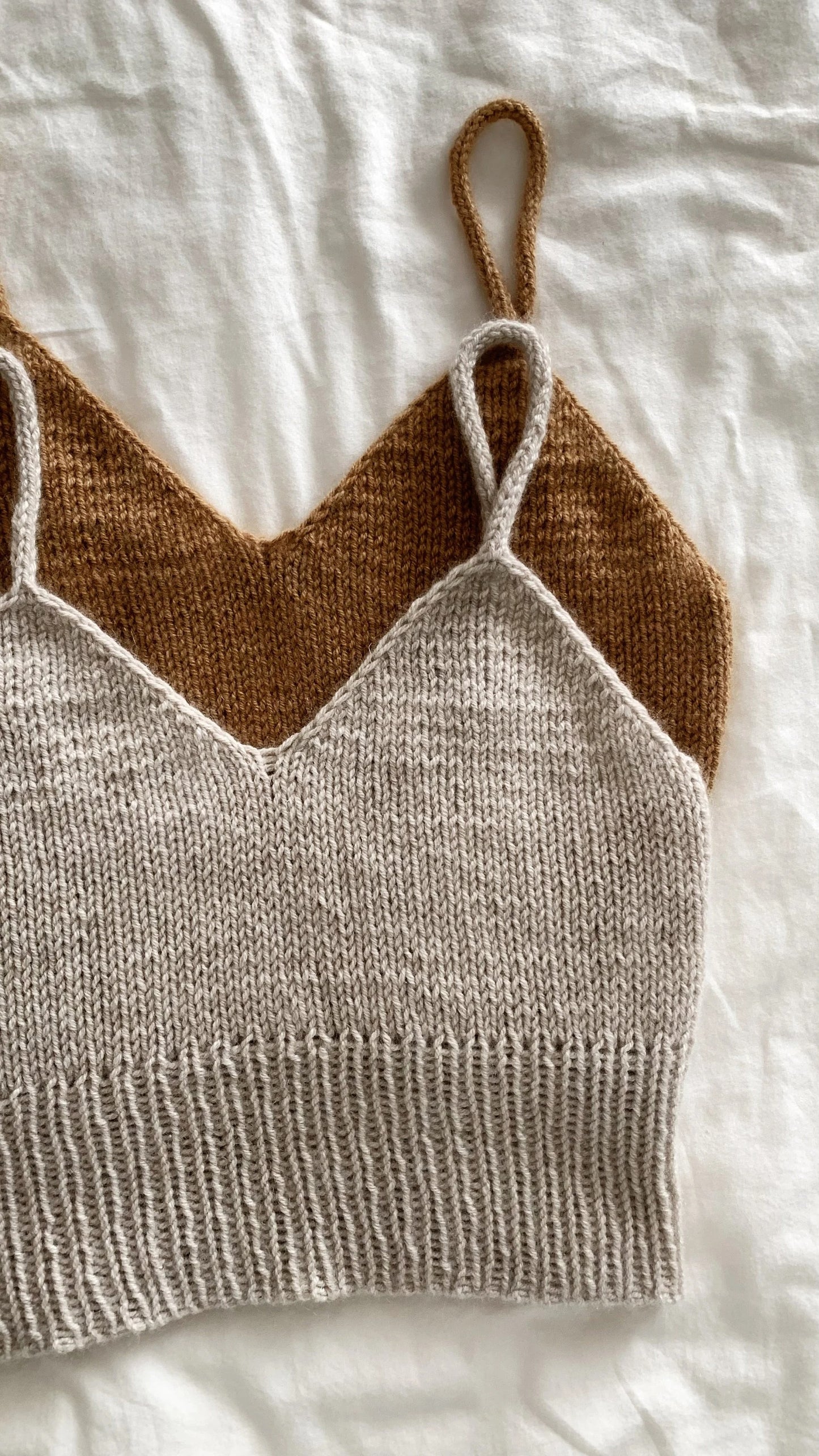 Delicate Fitted Camisole Knitting Pattern