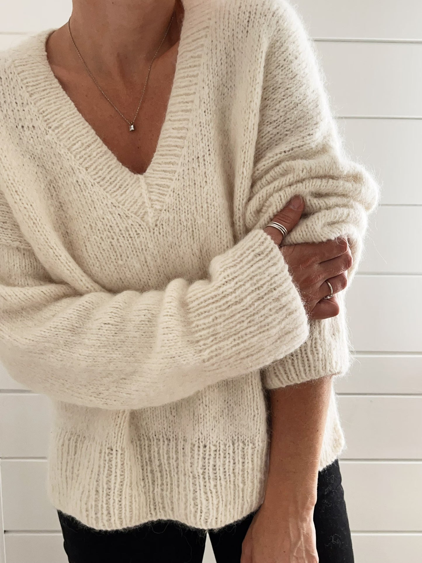 Relaxed Hearth Pullover Knitting Pattern