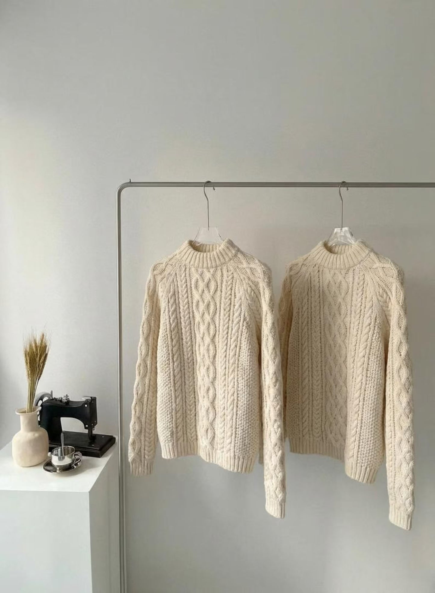 Heritage Raglan Textured Pullover Knitting Pattern