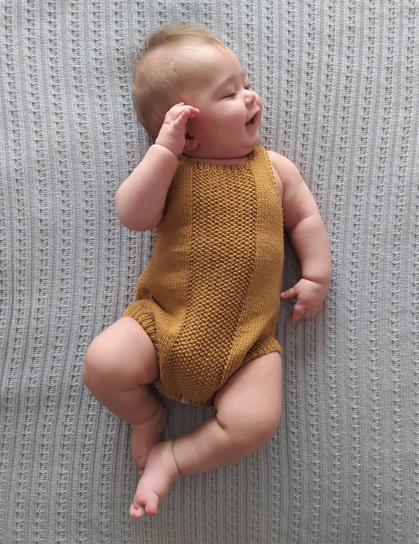 Two-Piece Infant Outfit Intermediate Knitting Pattern