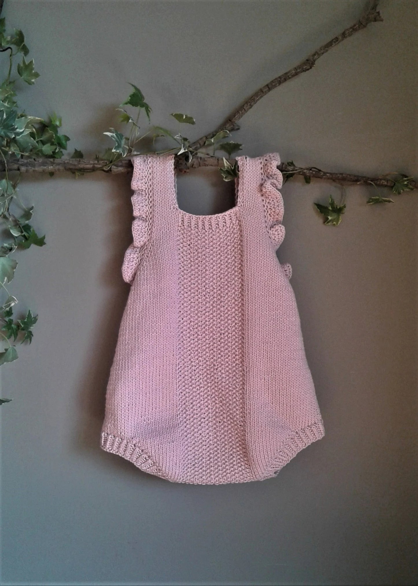 Two-Piece Infant Outfit Intermediate Knitting Pattern