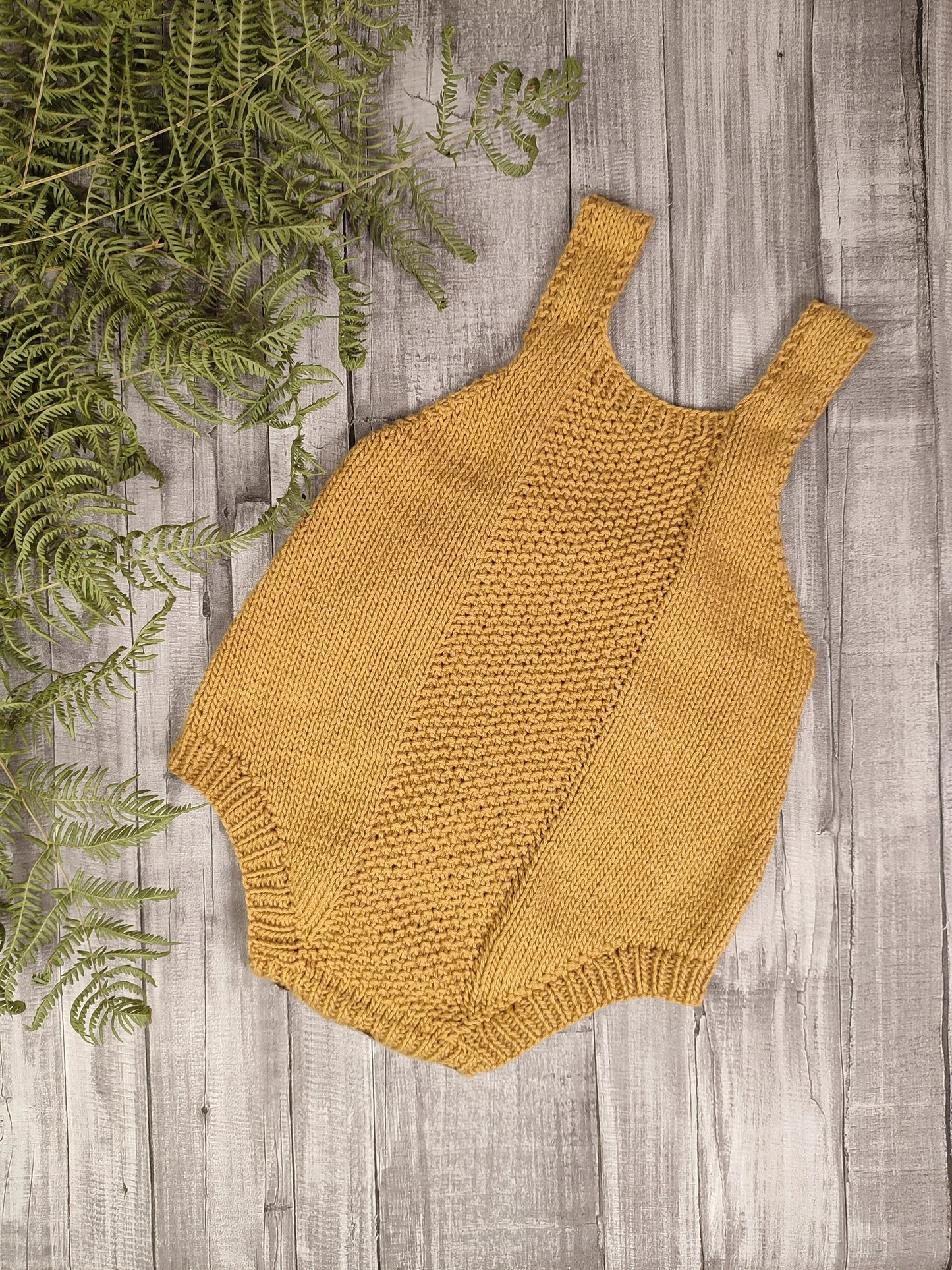 Two-Piece Infant Outfit Intermediate Knitting Pattern