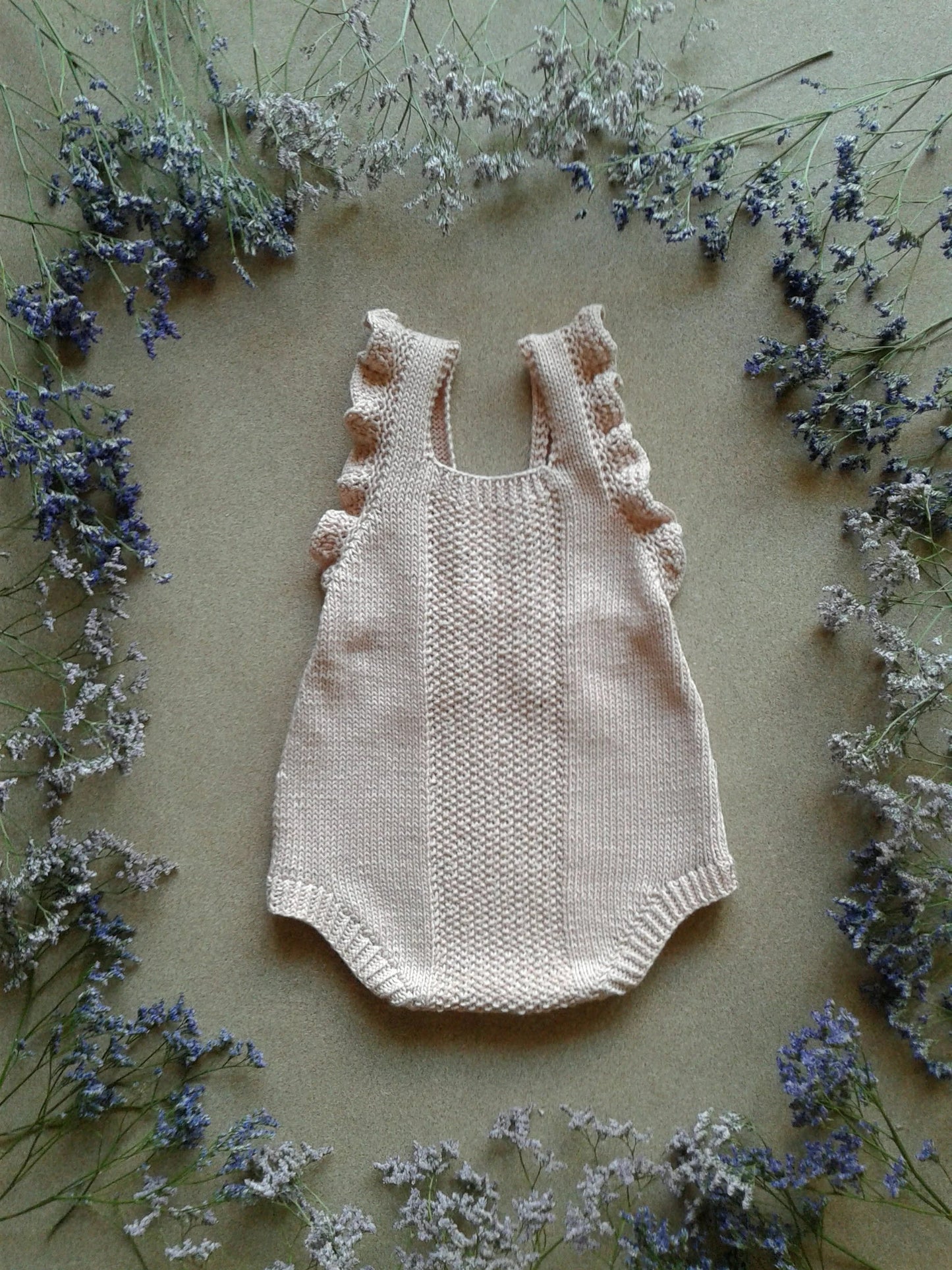 Two-Piece Infant Outfit Intermediate Knitting Pattern