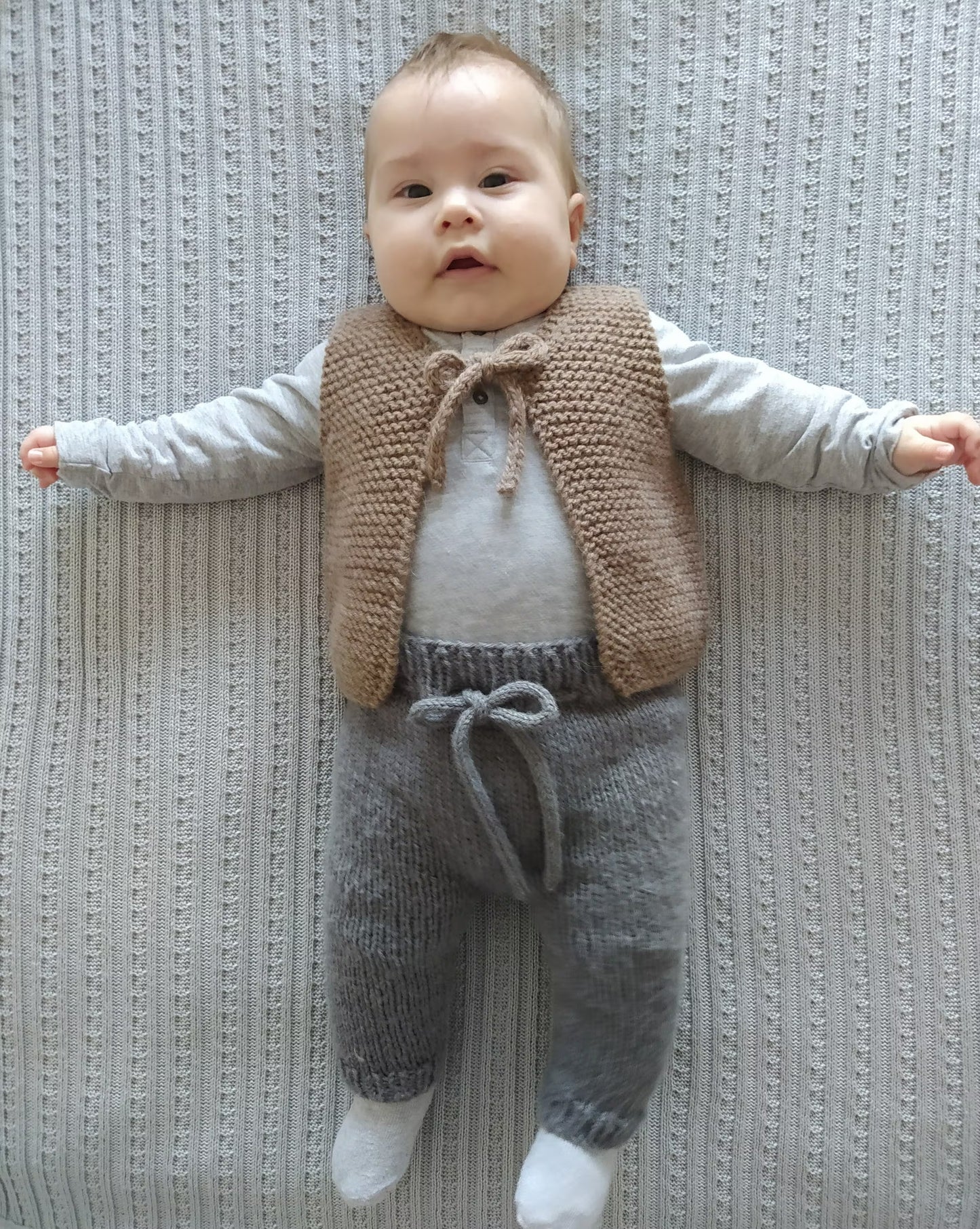 Smart Junior Layering Vest Knitting Pattern