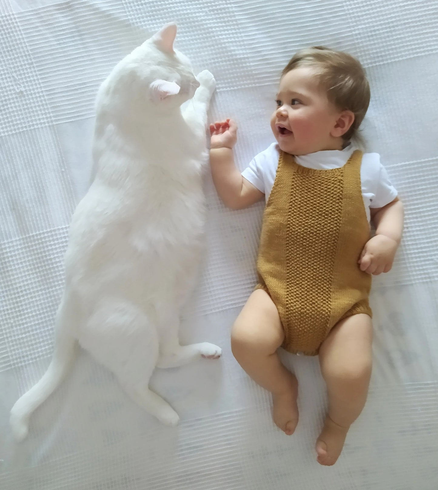 Two-Piece Infant Outfit Intermediate Knitting Pattern