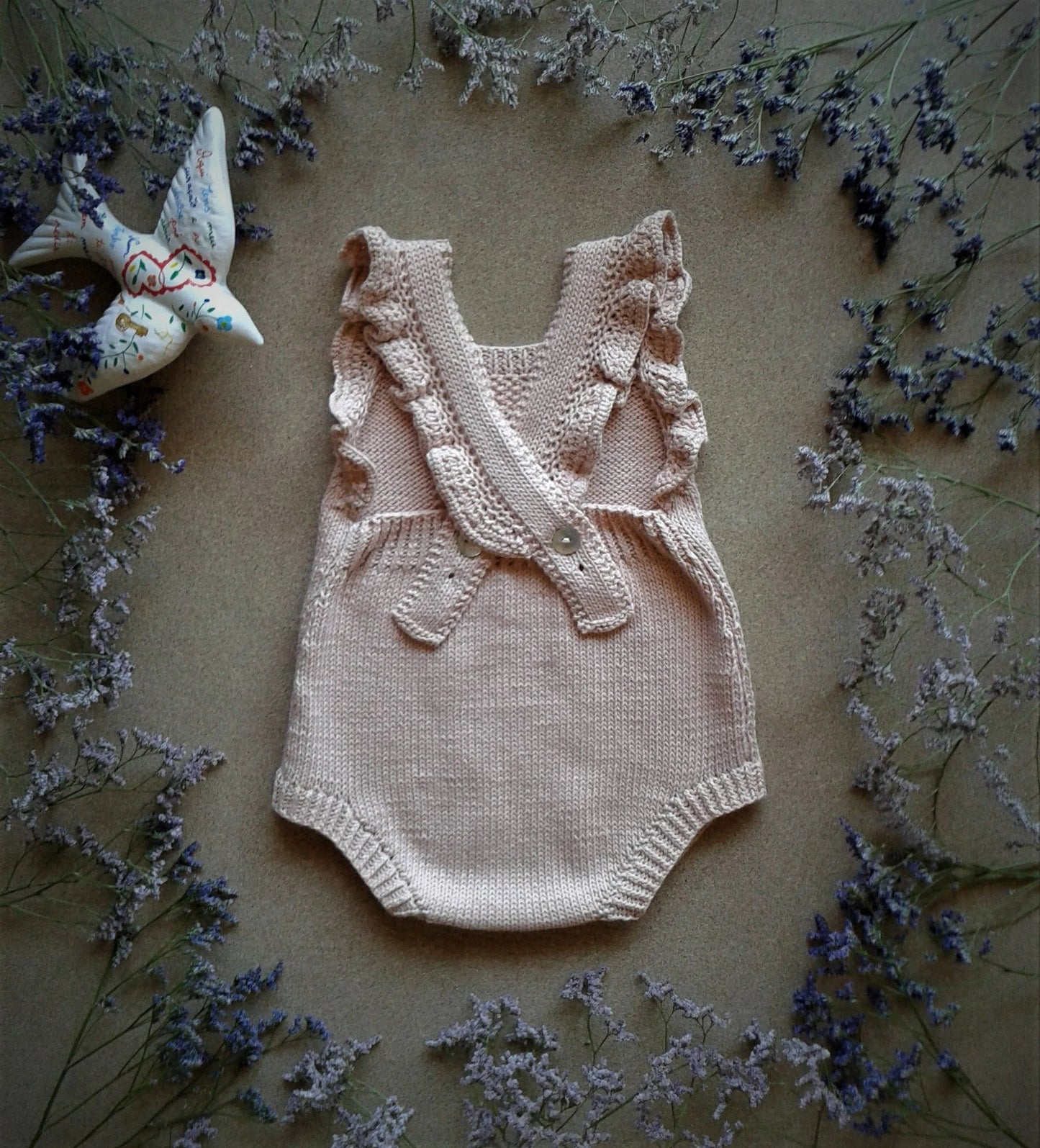 Two-Piece Infant Outfit Intermediate Knitting Pattern