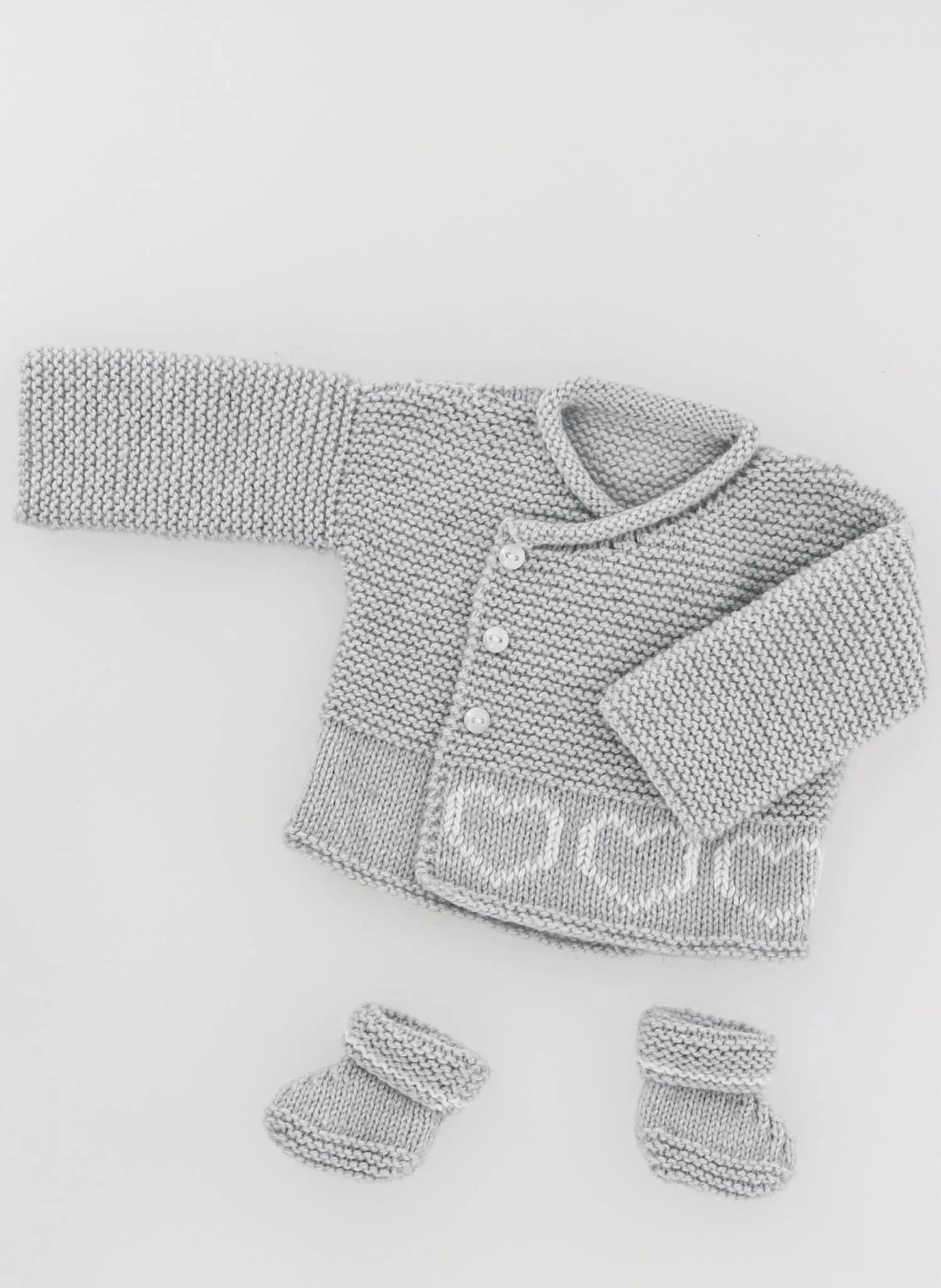 Simple Soft Baby Knitwear Layer Knitting Pattern