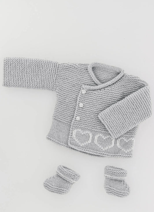 Simple Soft Baby Knitwear Layer Knitting Pattern