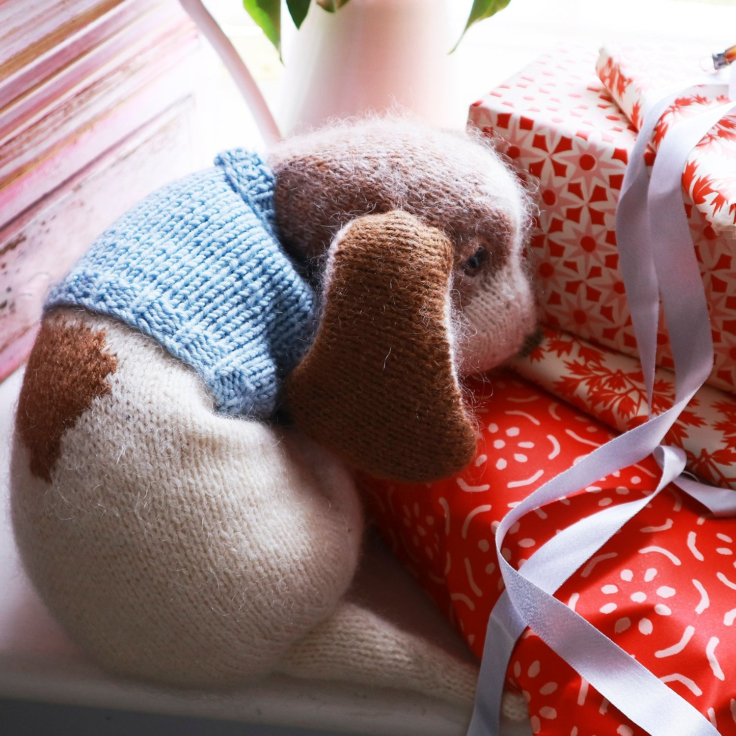 Loyal Hound Amigurumi Knitting Pattern