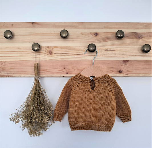 Tiny Comfort Crewneck Knitting Pattern