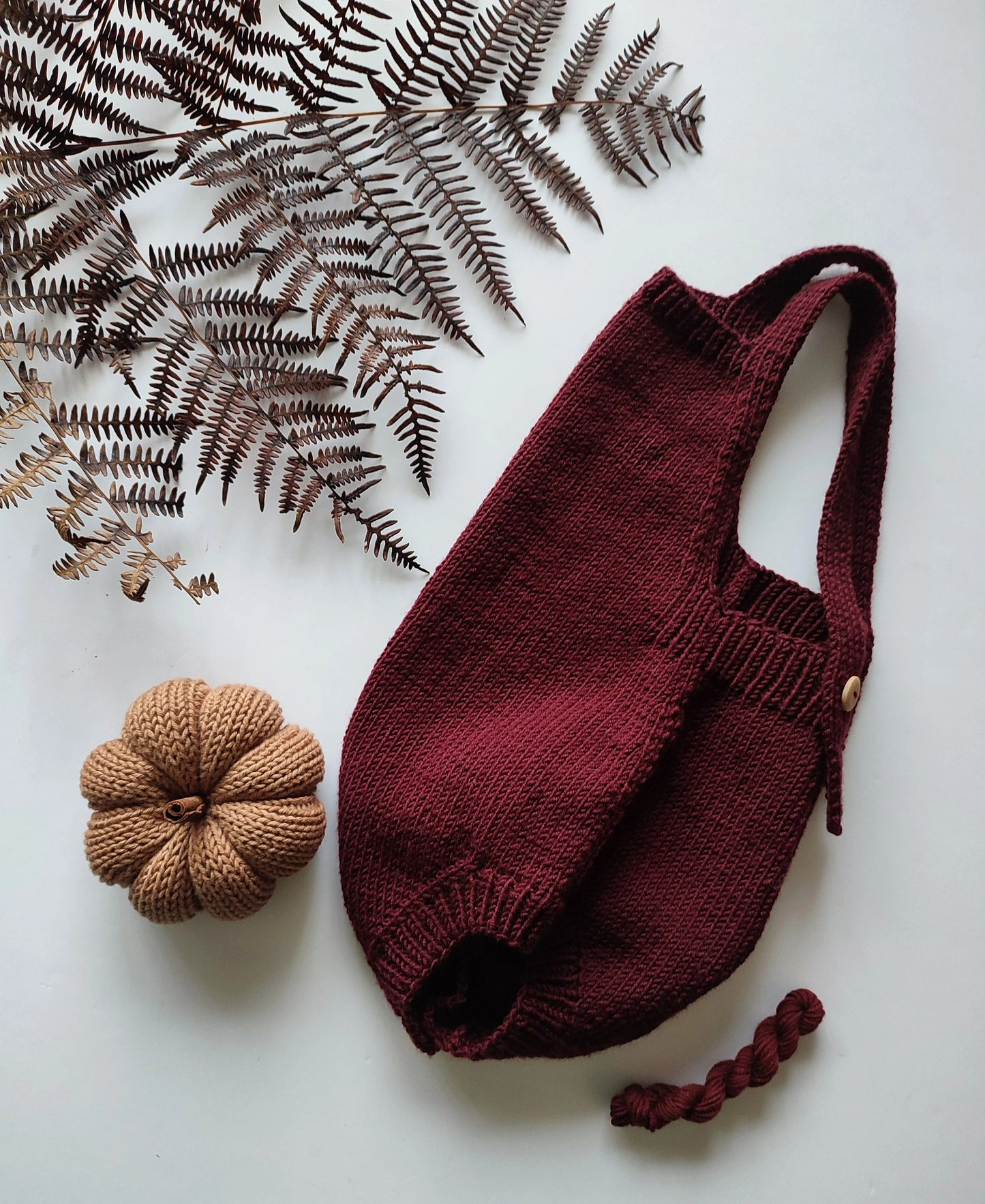 Cozy Autumn Baby Outfit Knitting Pattern