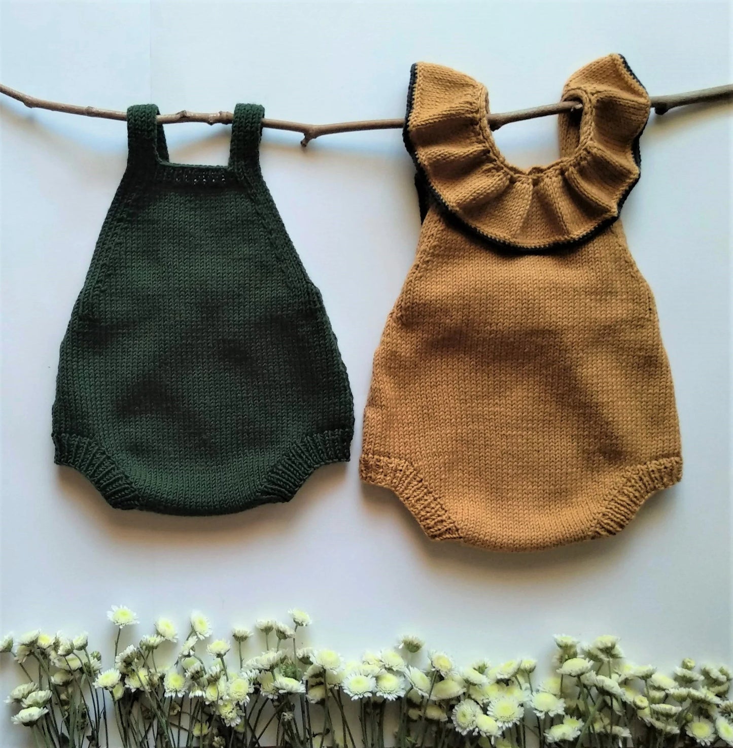 Cozy Autumn Baby Outfit Knitting Pattern