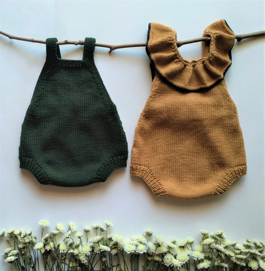 Cozy Autumn Baby Outfit Knitting Pattern
