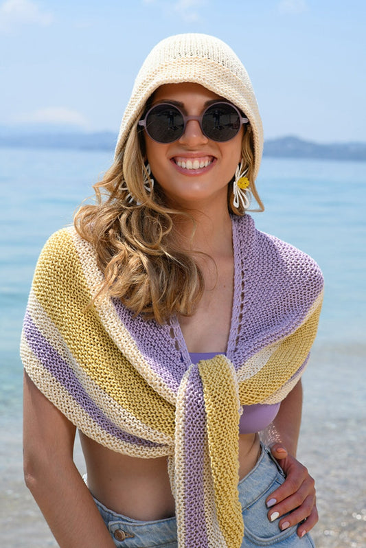 Clia Cozy Summer Hat Knitting Pattern