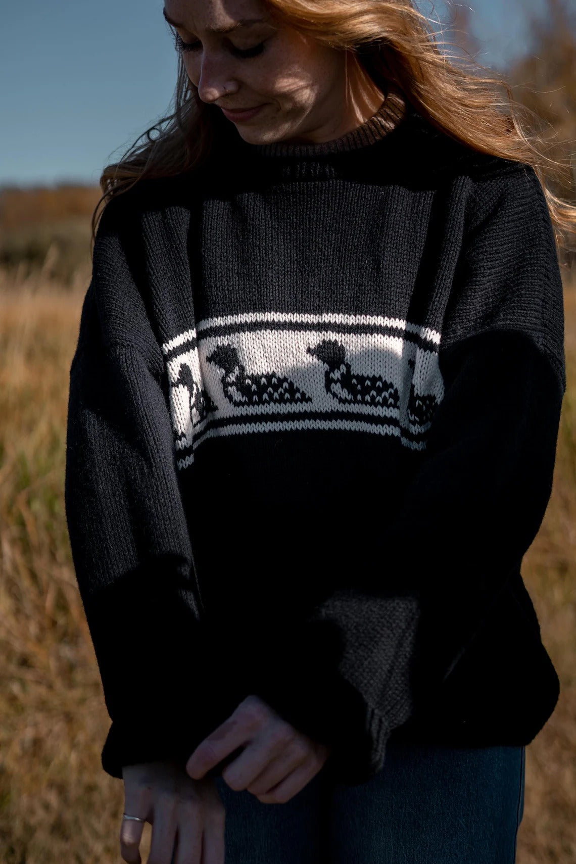 Northern Waters Yoke Sweater Knitting Pattern