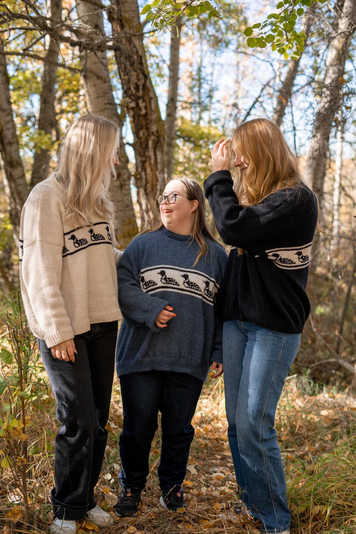 Northern Waters Yoke Sweater Knitting Pattern