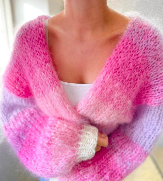 Lily Wrap Carditop Knitting Pattern