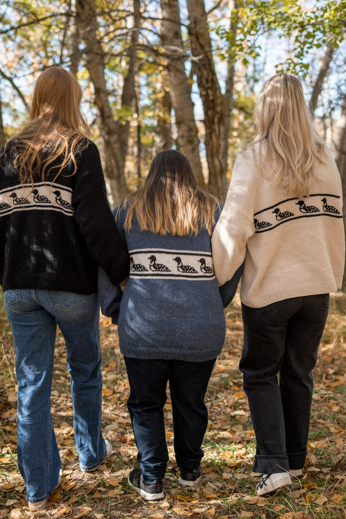 Northern Waters Yoke Sweater Knitting Pattern