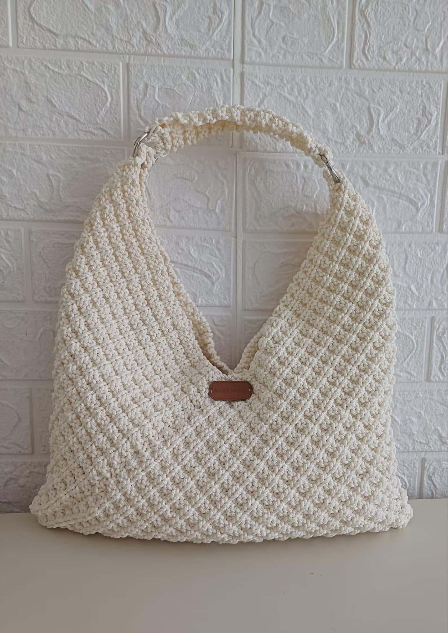 Minimalist Soft Market Bag Knitting Pattern
