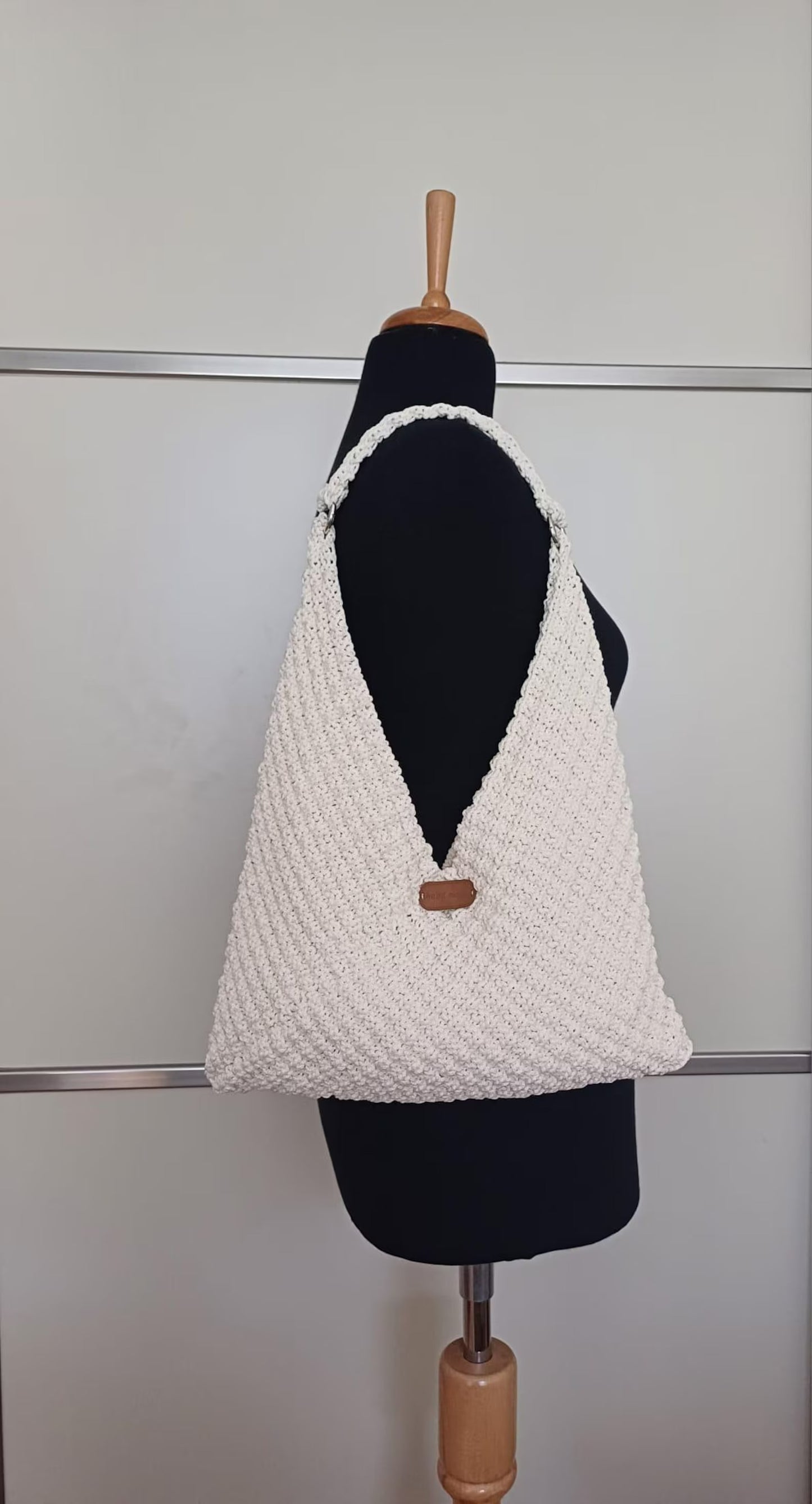 Minimalist Soft Market Bag Knitting Pattern