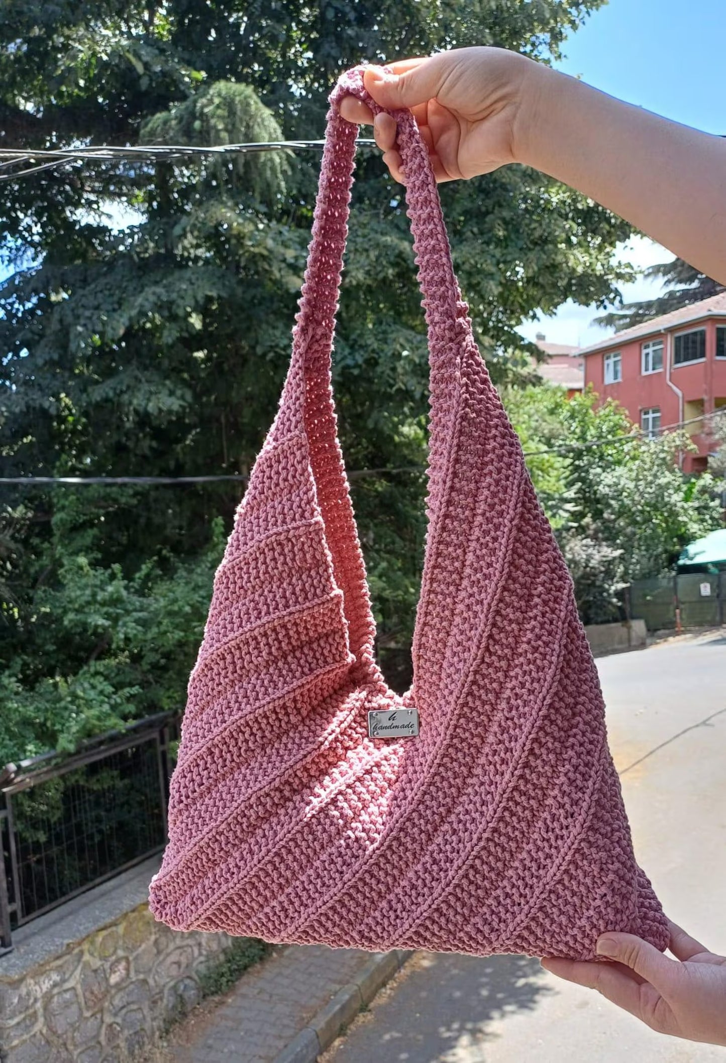 Structured Everyday Carryall Bag Knitting Pattern